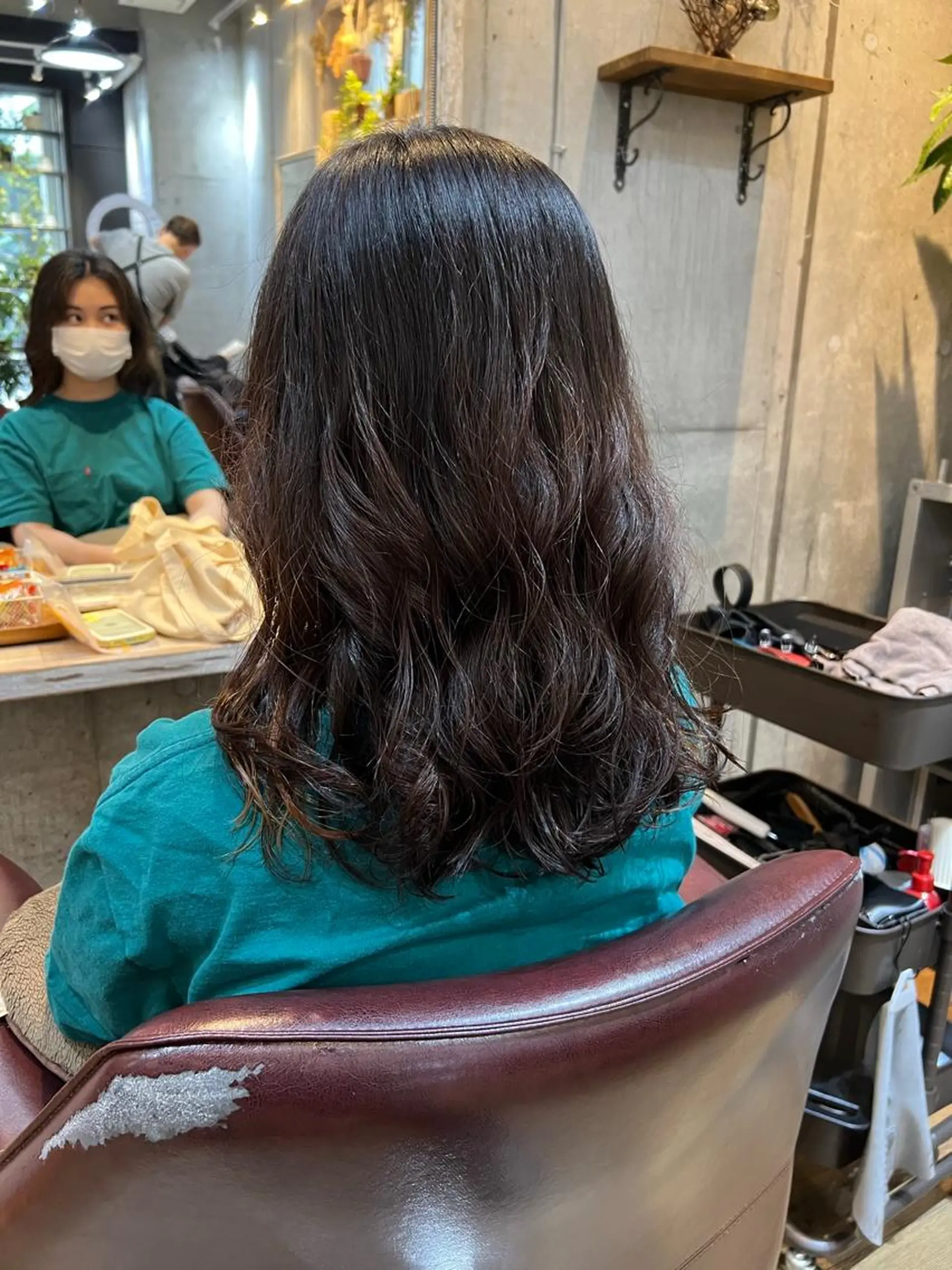 セミロング パーマ 高橋 竜也のヘアスタイル