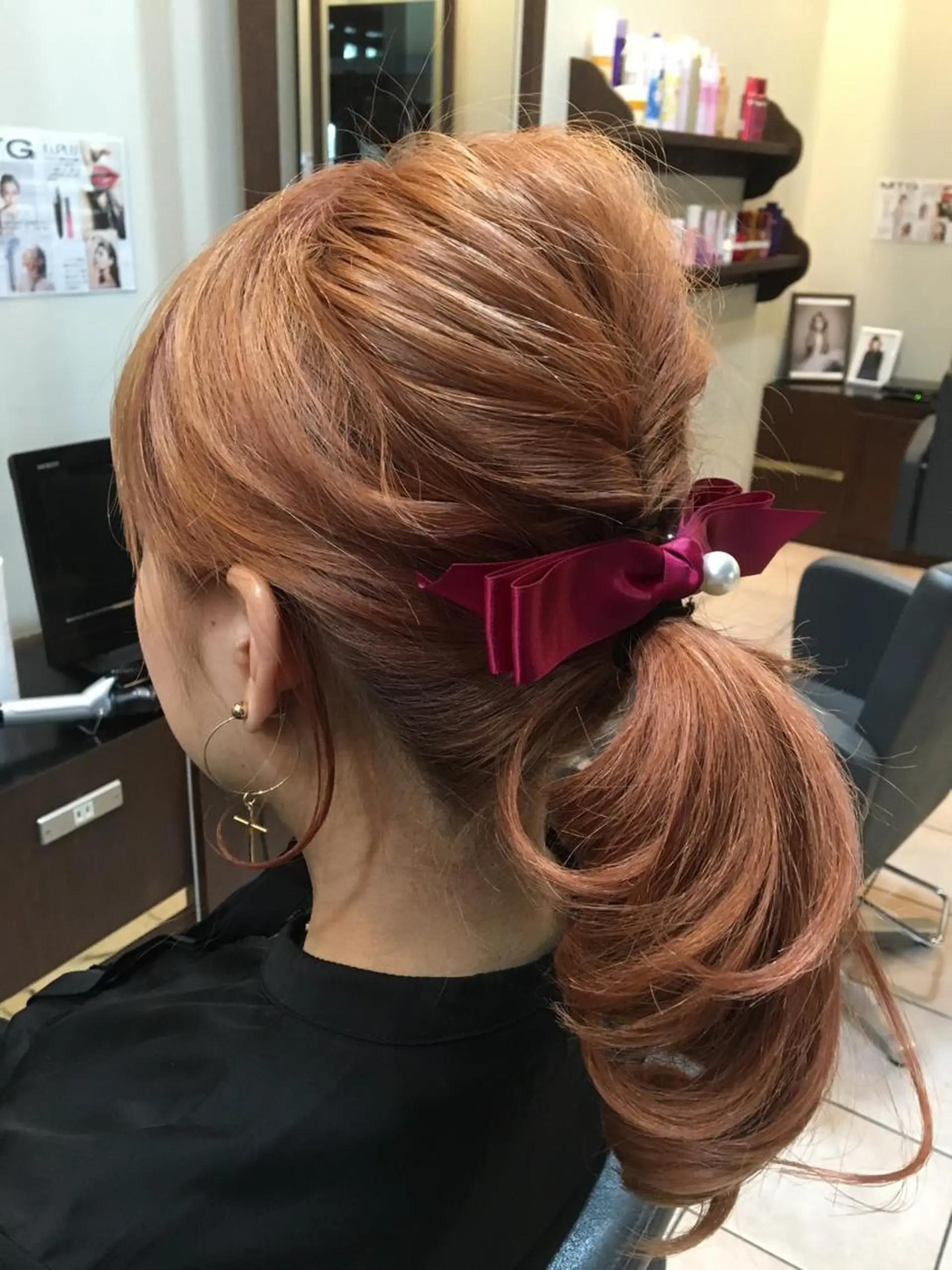 ショート ミディアム セミロング ロング カラー パーマ ヘアアレンジ MODEK's阿倍野 伊藤サダキのヘアスタイル