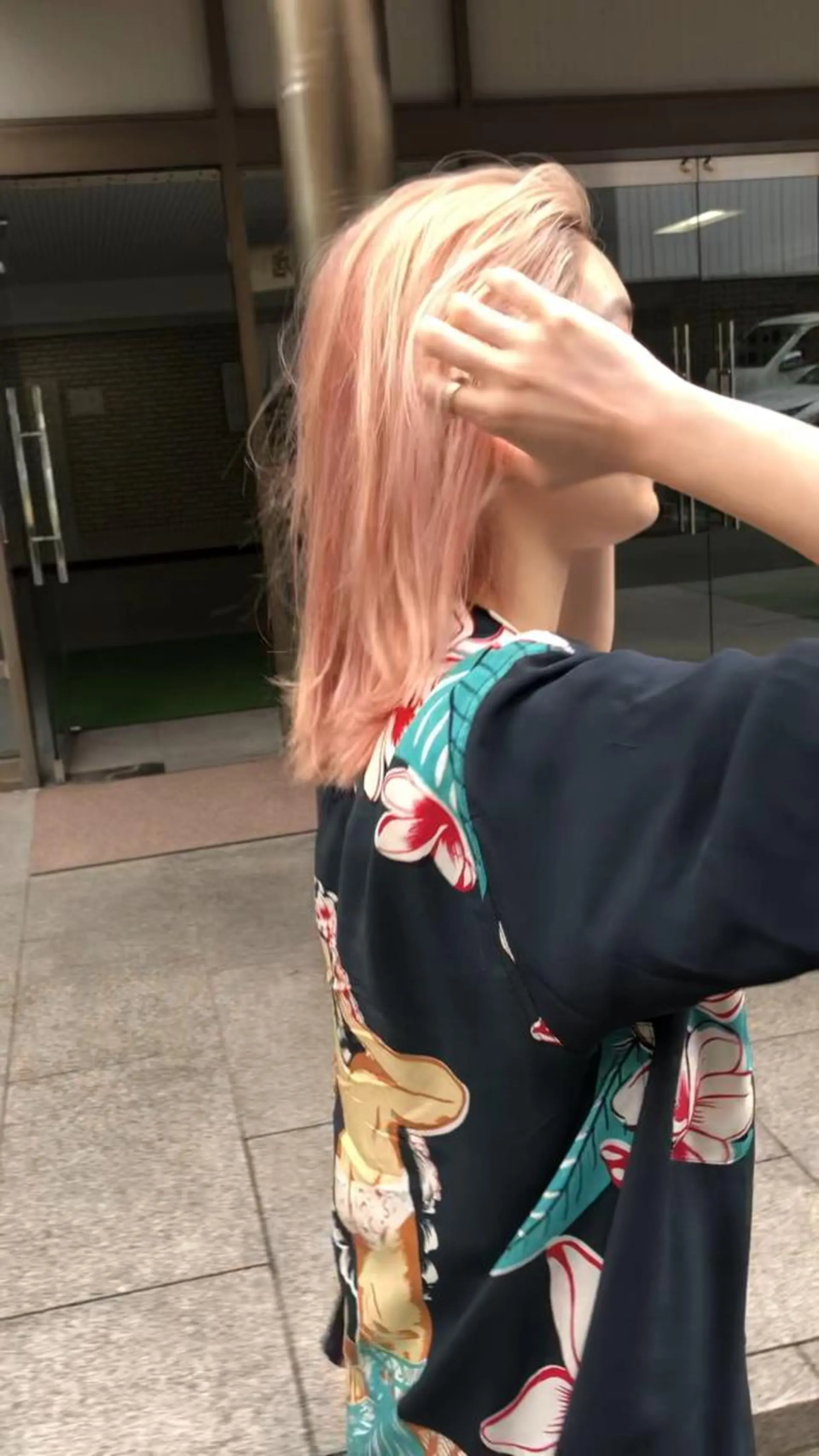 カラー アッシュ ピンクカラー ピンクアッシュ “ミニモ最高評価獲得 “代表"Kohei"のヘアスタイル