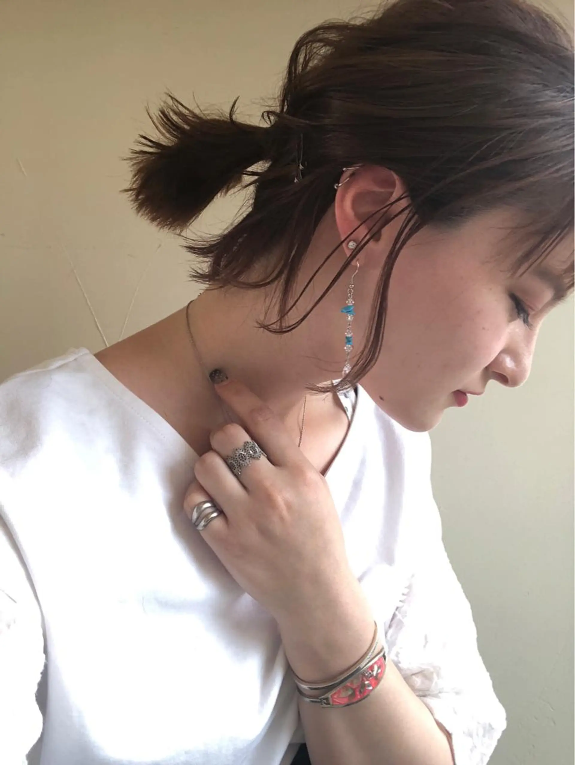 カラー ヘアアレンジ chouchou 心斎橋のヘアスタイル