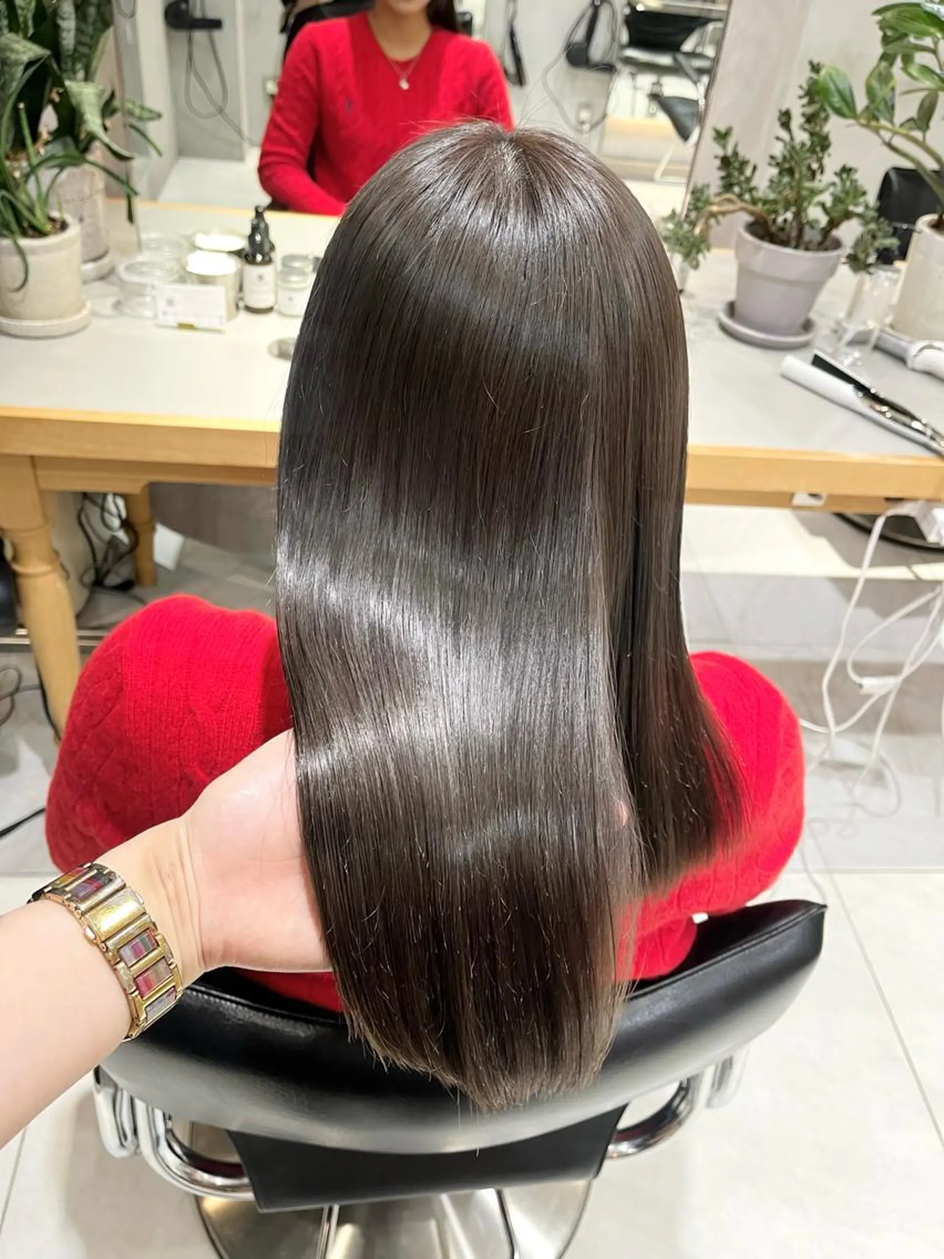 セミロング カラー トリートメント 🎀艶モテカラー🎀 彩季のヘアスタイル