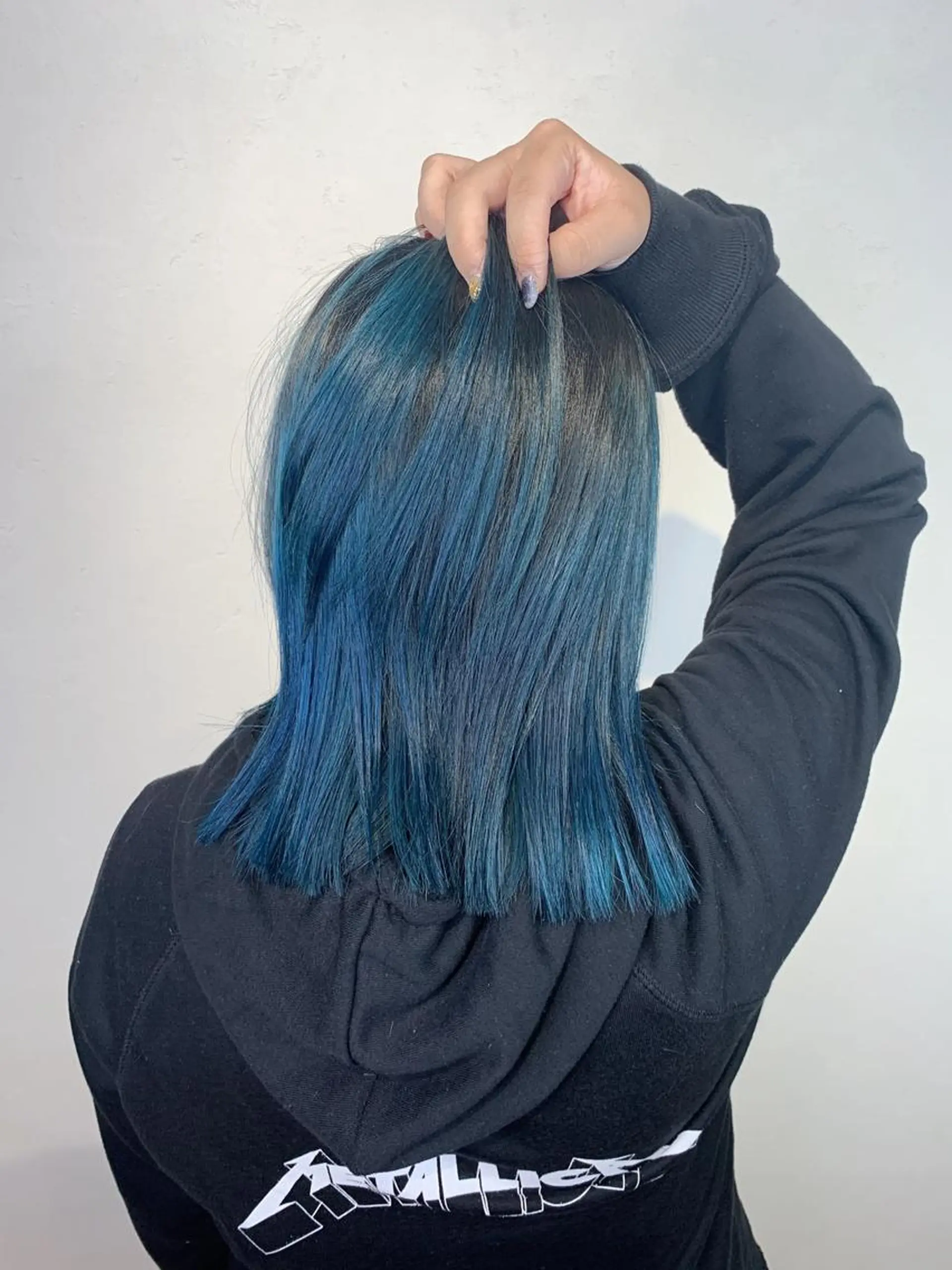 セミロング カラー バレイヤージュ レイヤーカット _WHITE 天神店 YUMEKA🐻のヘアスタイル