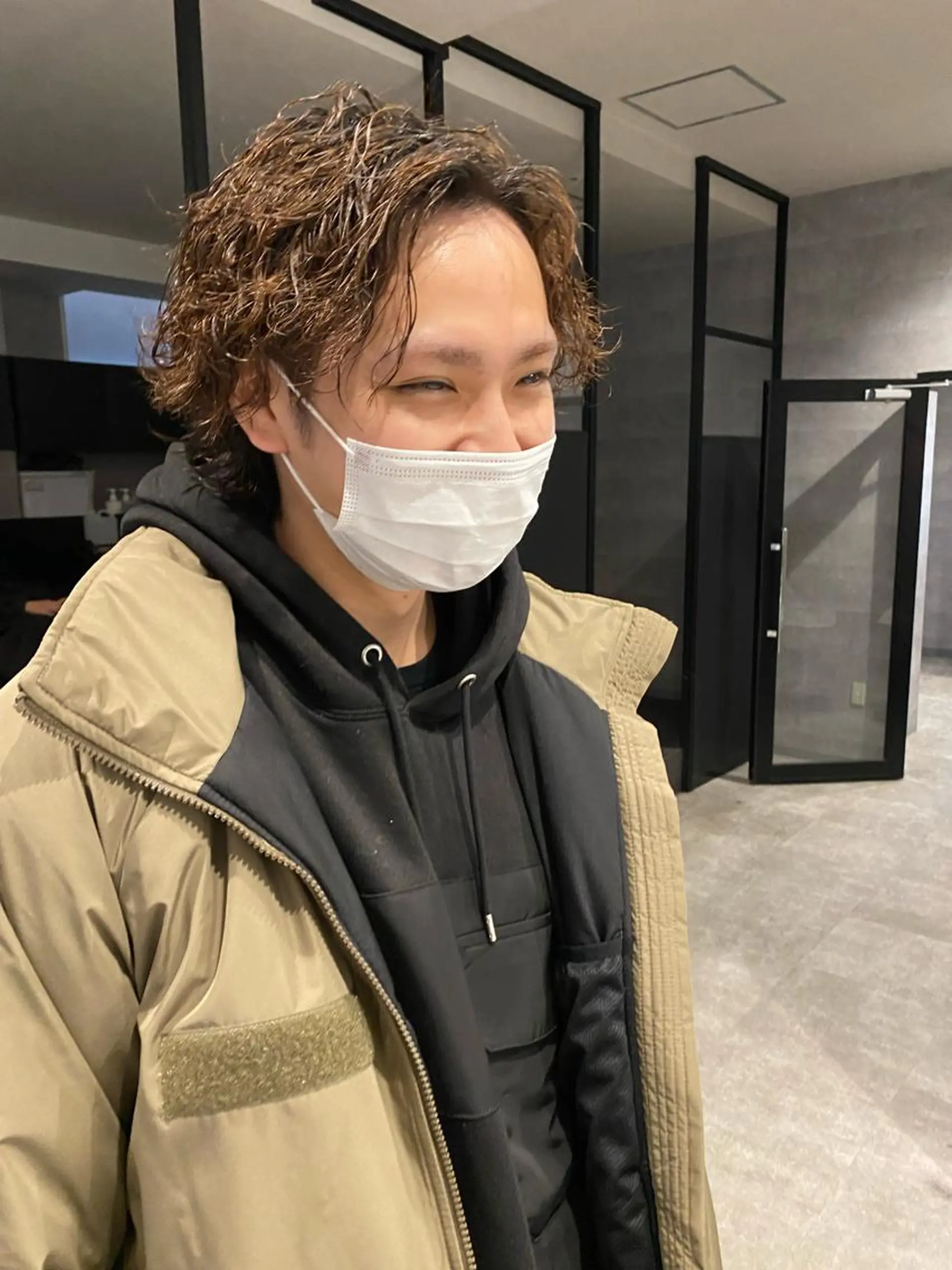 パーマ メンズ MIES amane(アマネ)のヘアスタイル