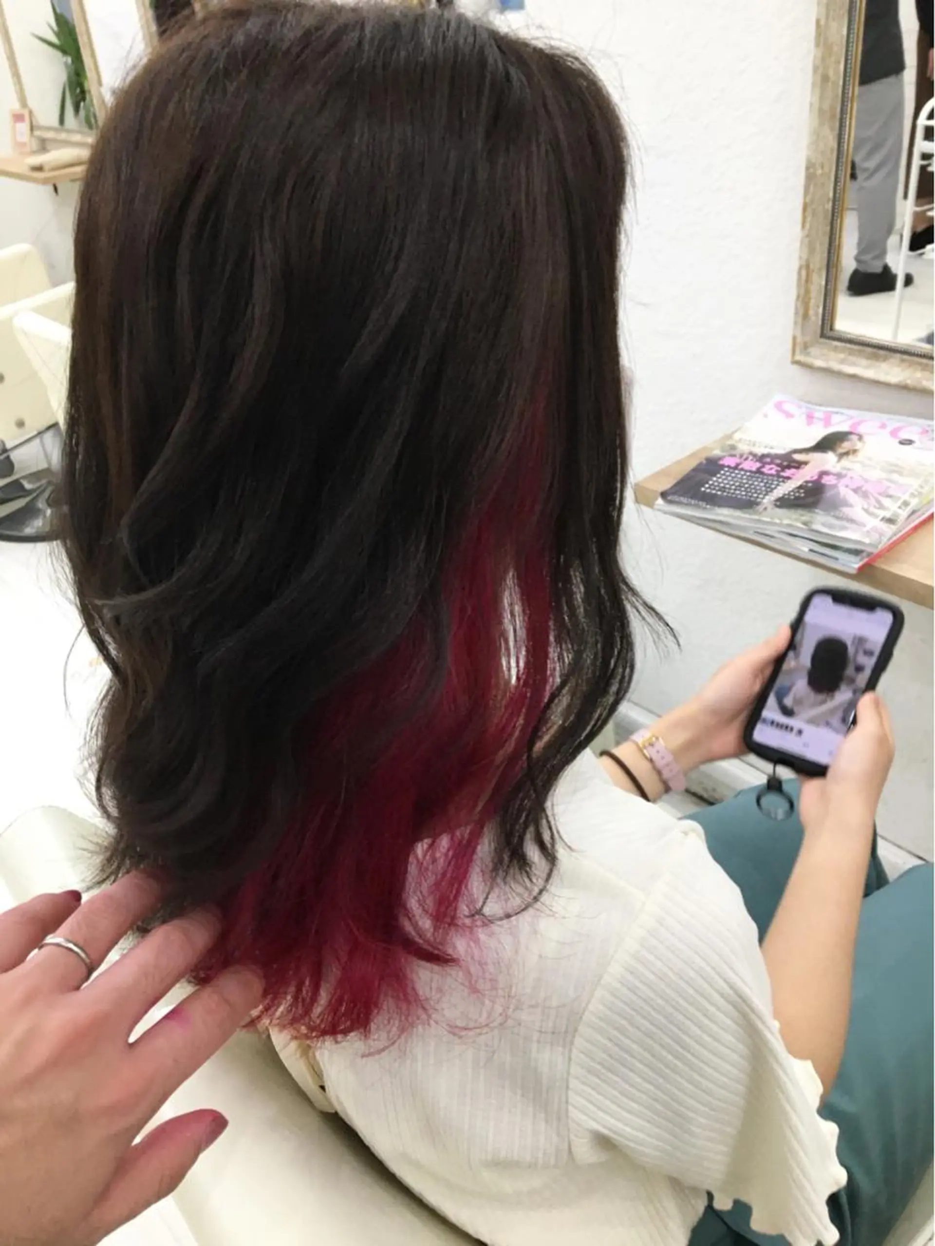 カラー 宇田川 直輝のヘアスタイル