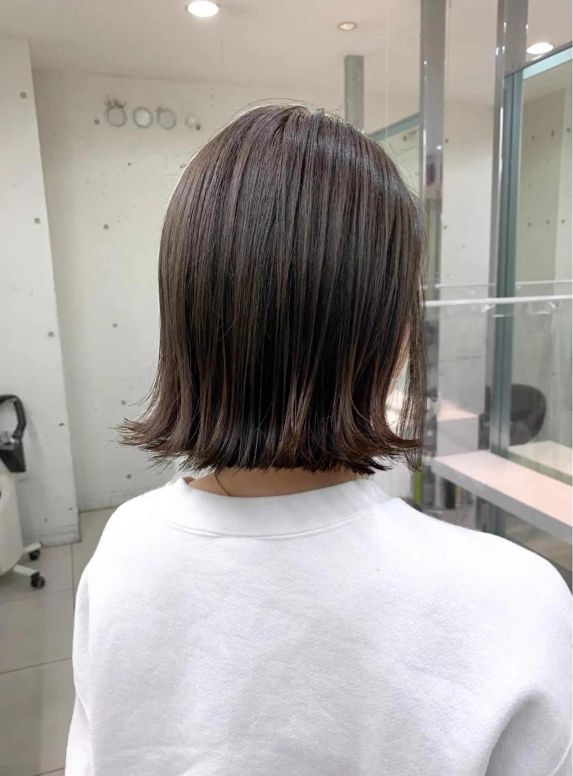 ショート カラー グレージュ 原宿パーマ/レイヤー /kazuのヘアスタイル