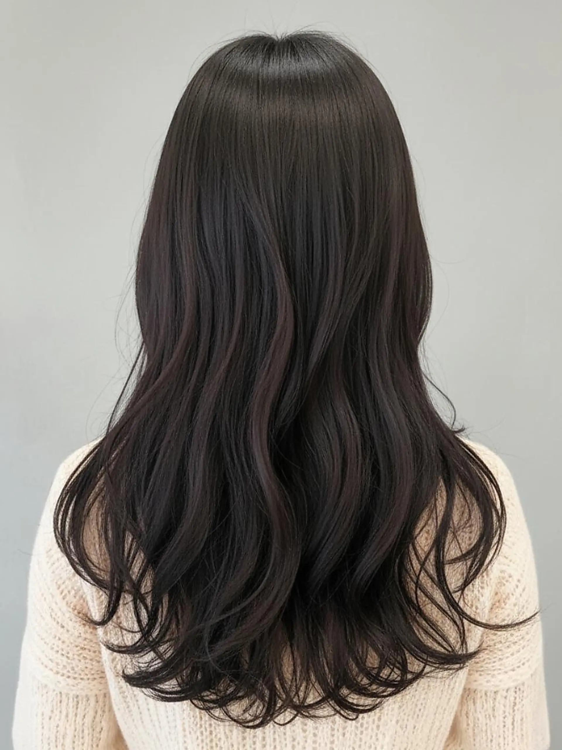 ロング ヘアカラー トリートメント 村岡彩優/松本 /ブリーチ/艶カラーのヘアスタイル