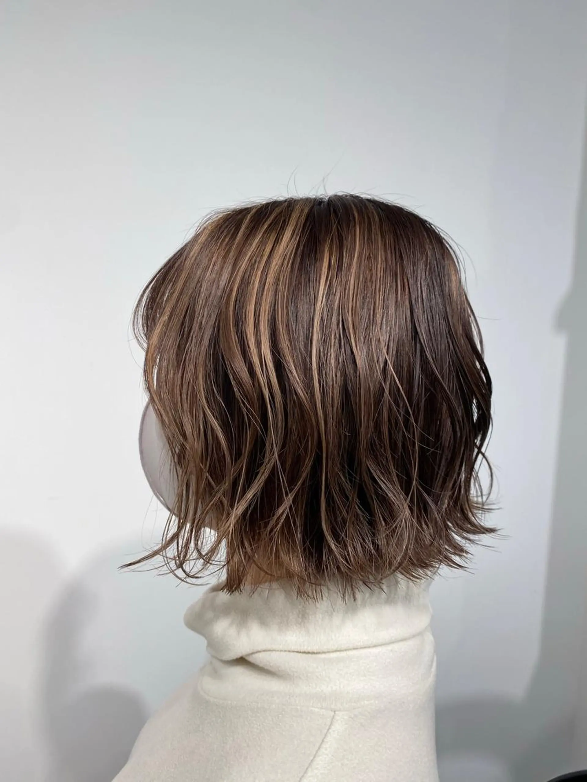 ショート カラー ヘアアレンジ ハイライトカラー ハイライト 🪐 TenTen🪐のヘアスタイル