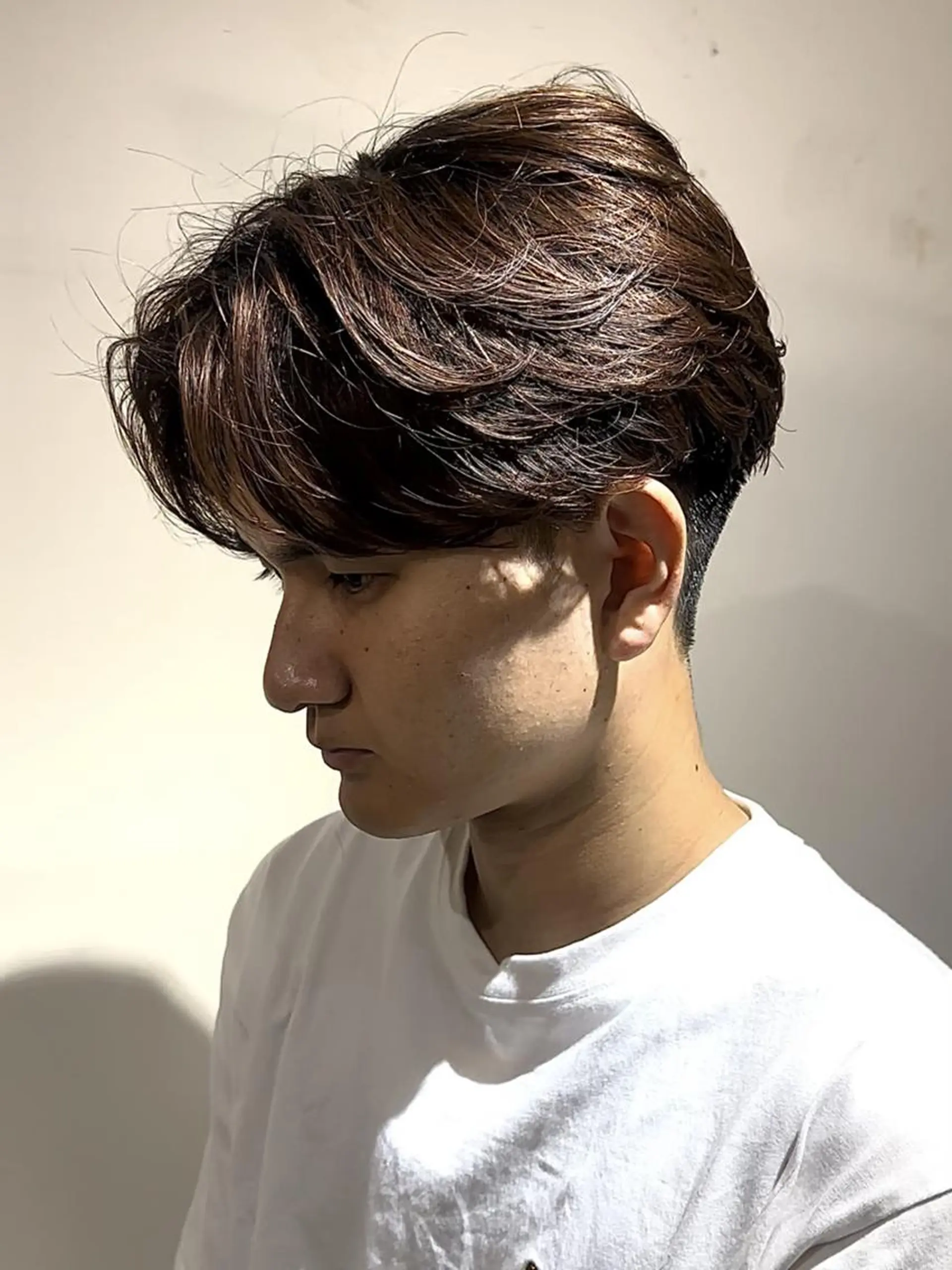 パーマ メンズ レイヤーカット/ 髪質改善/ソラのヘアスタイル