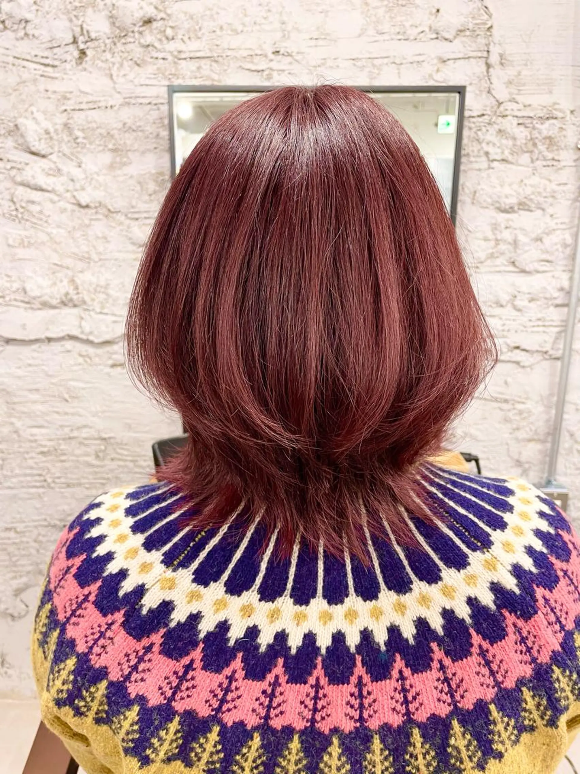 ミディアム カット ヘアカラー MICO hairのヘアスタイル