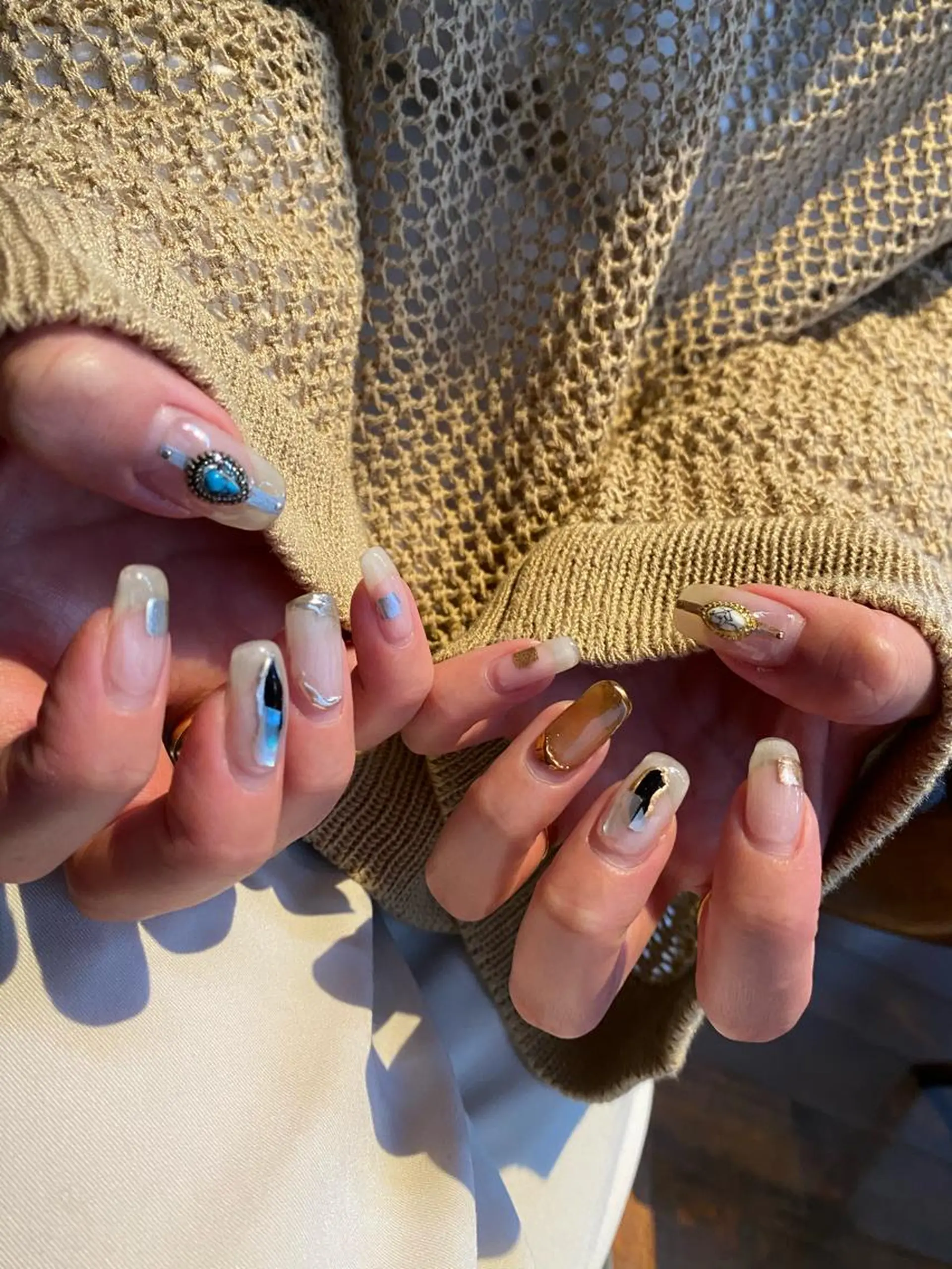 ネイル クリアネイル ハンドネイル nail salon "a"のネイルデザイン