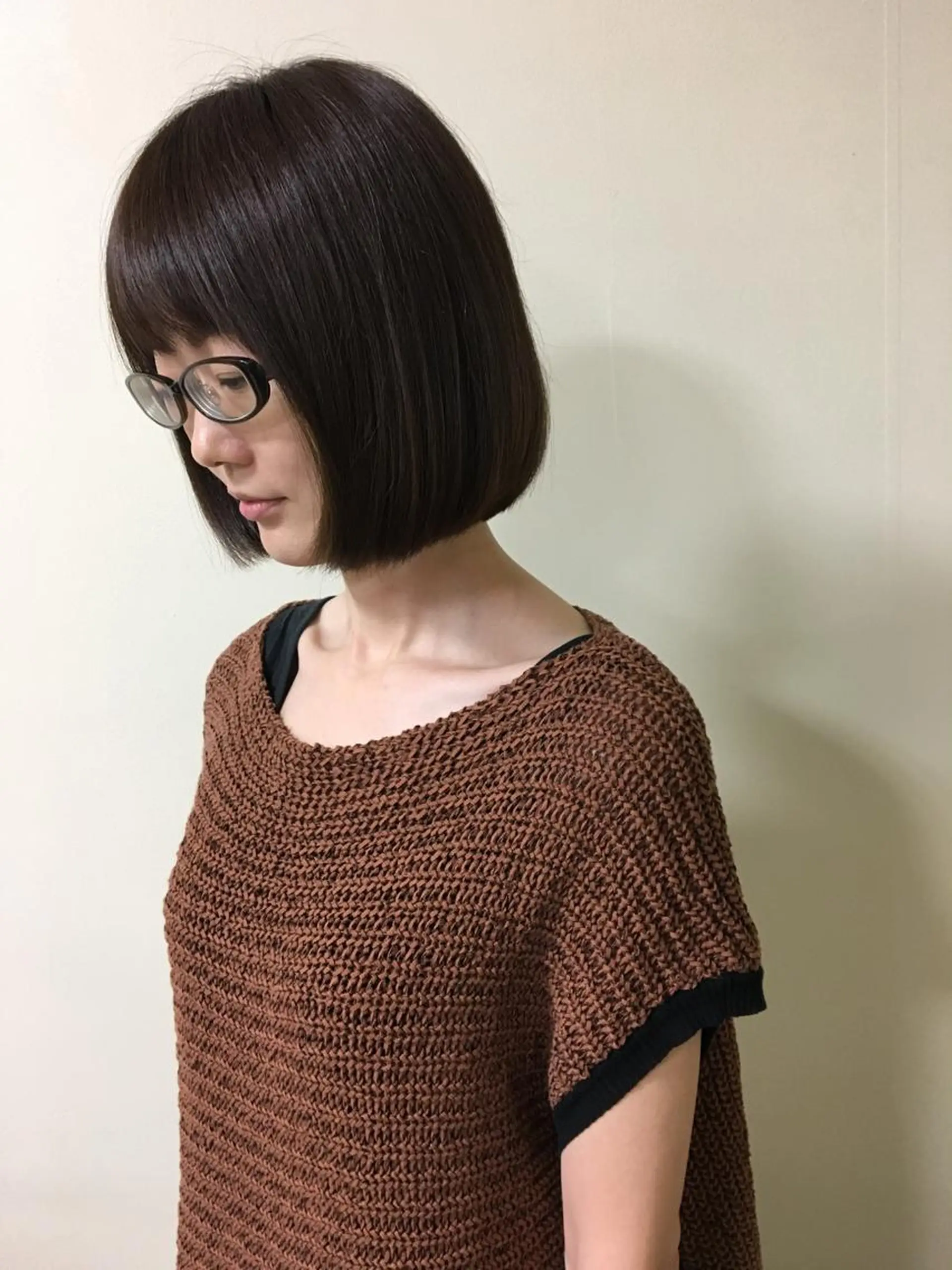 ショート ボブ カット ヘアカラー トリートメント Beach 代表 KENTAのヘアスタイル