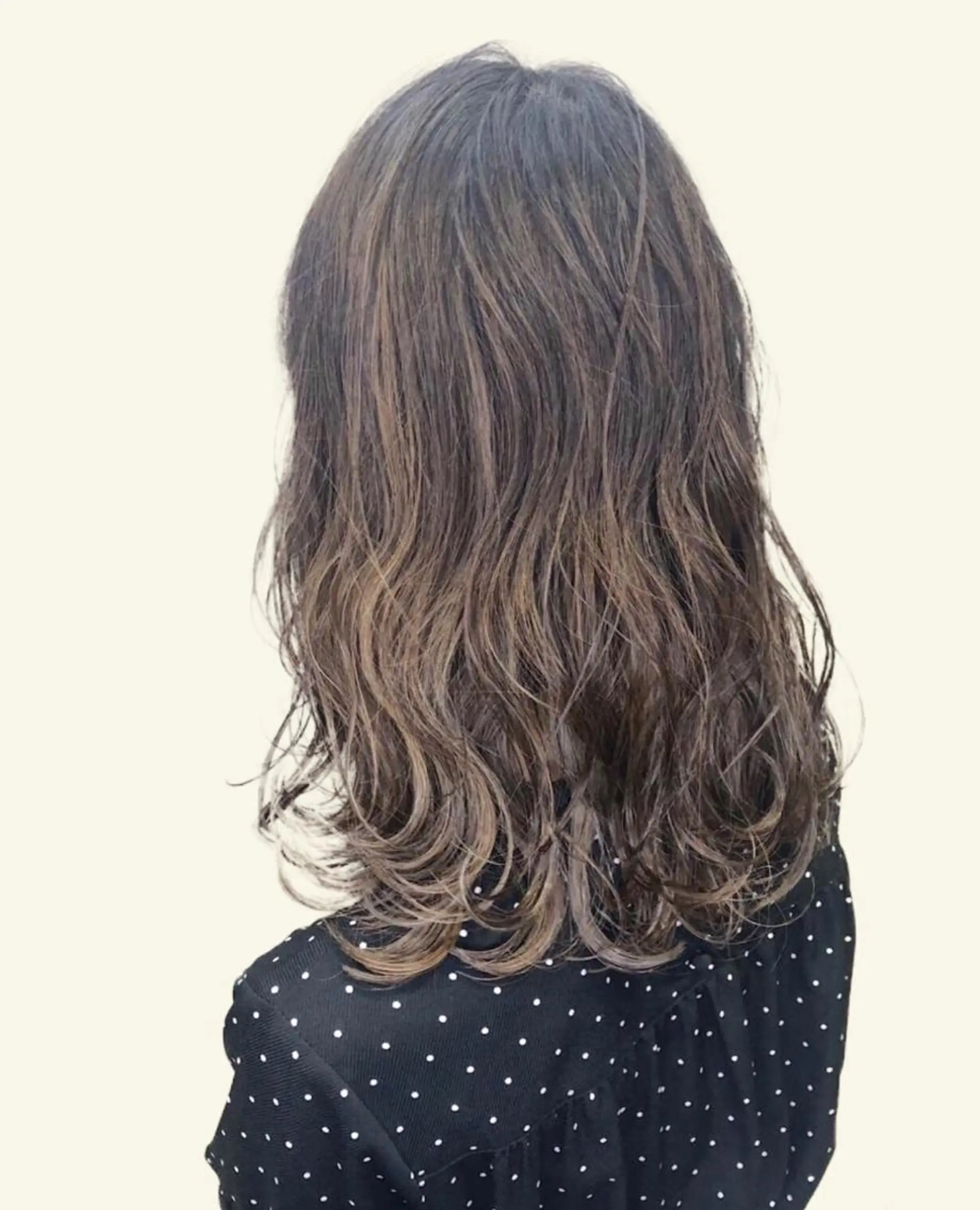 ロング カラー ケアブリーチ /髪質 改善/古橋圭史郎のヘアスタイル