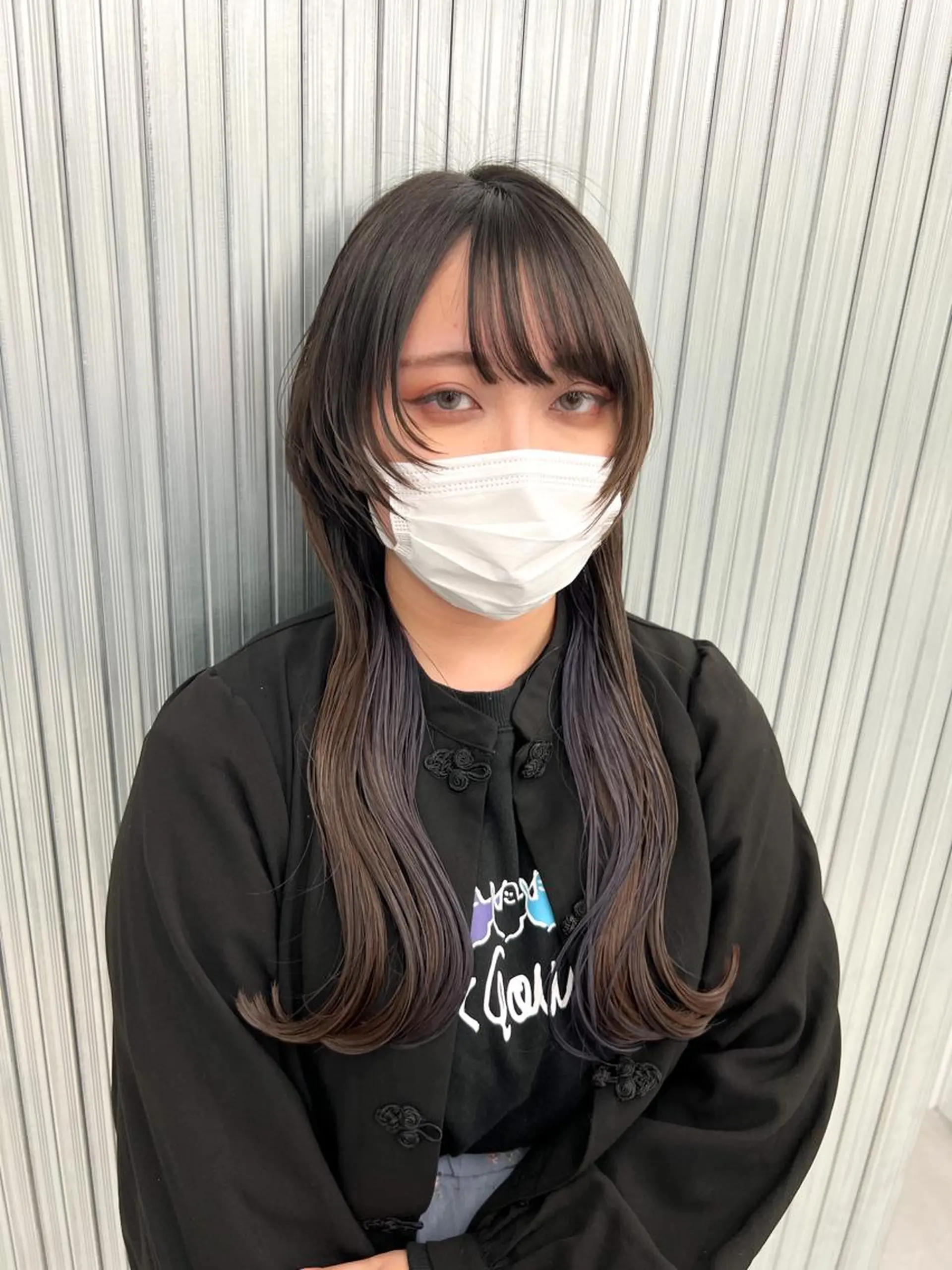 ロング ロング ウルフカット 小倉 浩士のヘアスタイル