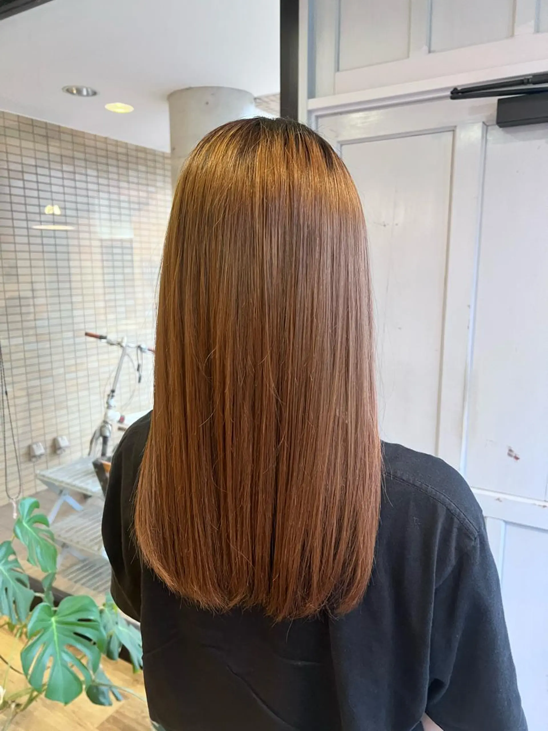 ロング 髪質改善 トリートメント トリートメント ツキダテ ユイのヘアスタイル