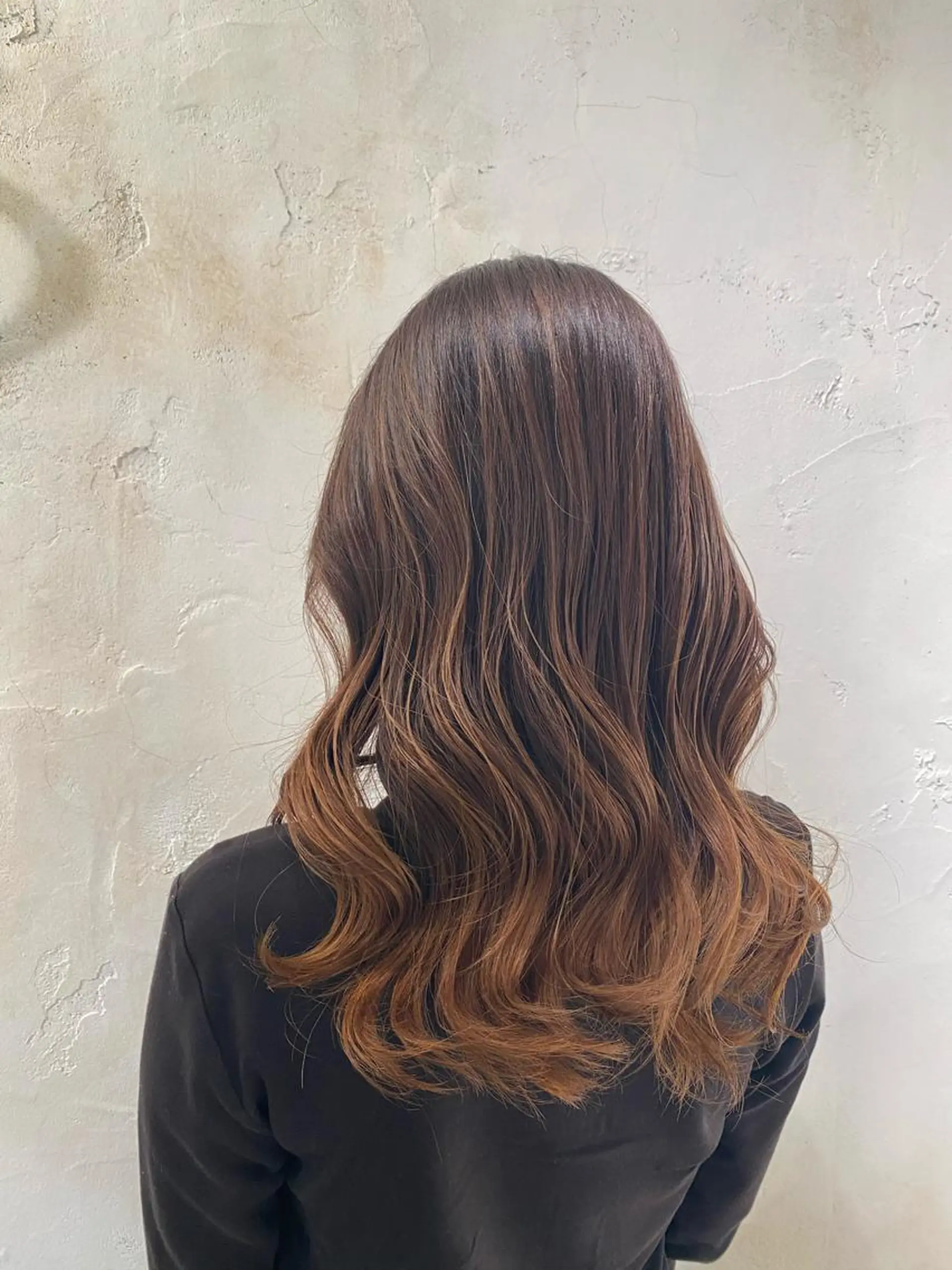セミロング カラー 【透明感カラー】 harunaのヘアスタイル