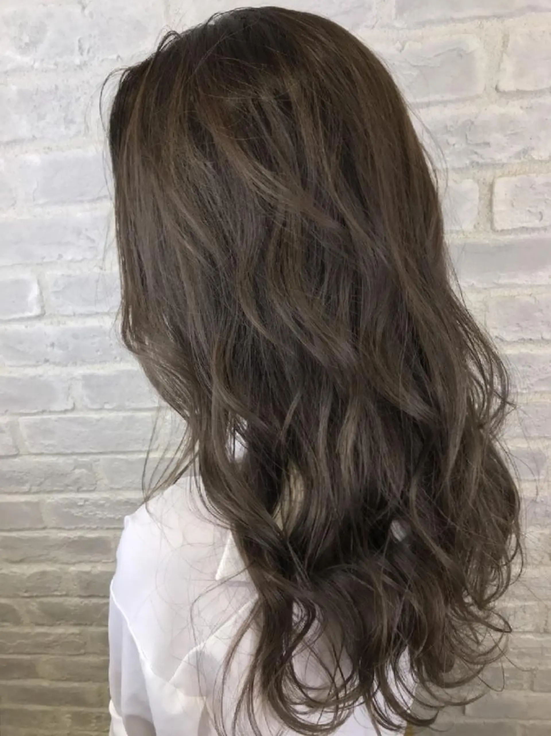 カラー セミロング カット ヘアカラー トリートメント 髪質改善/レイヤー Chere狭山のヘアスタイル