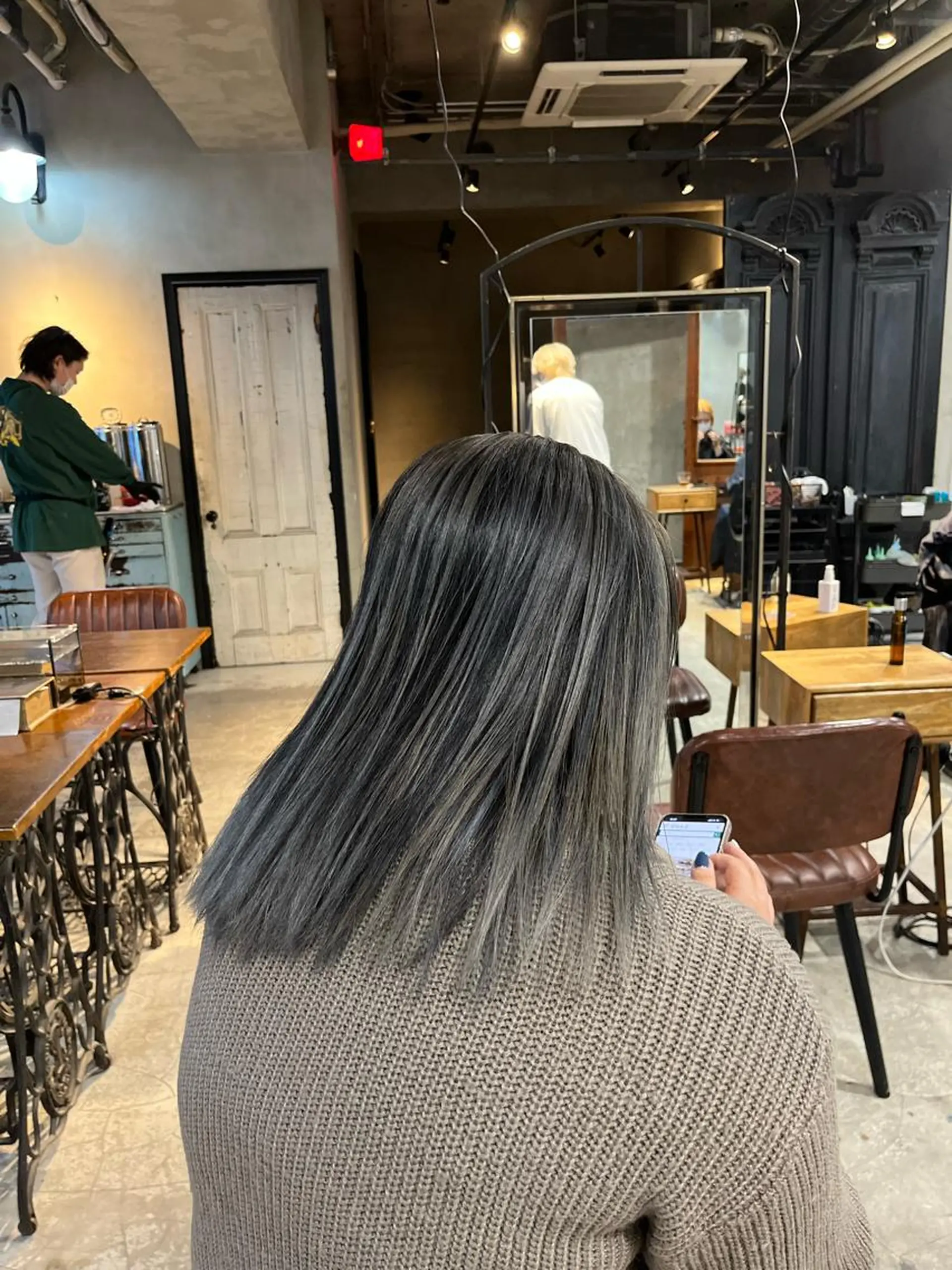 セミロング カラー バレイヤージュ レイヤーカット ヘアカラー トリートメント ✨メンズスタイル✨ Daiのヘアスタイル