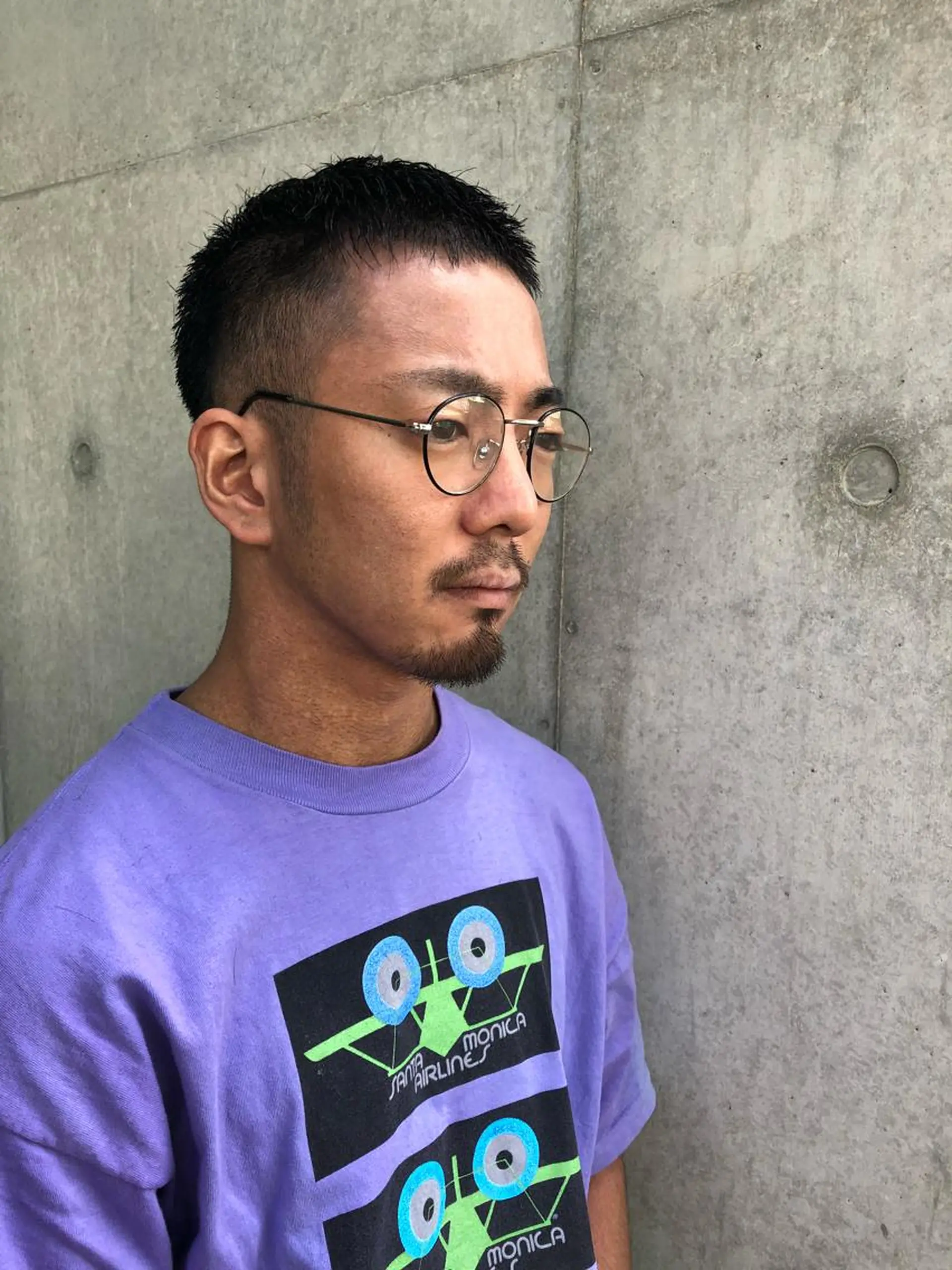 メンズ カット 森本裕/オーナー/ スパイラルパーマのヘアスタイル