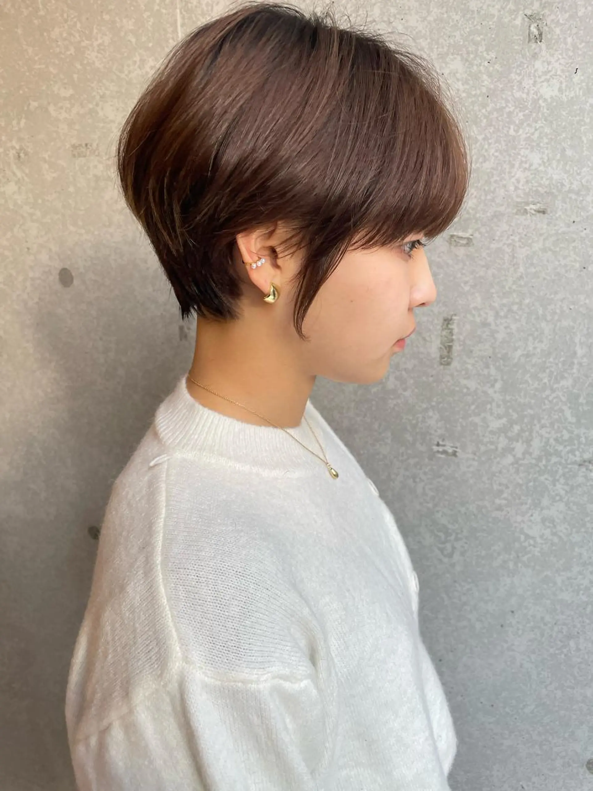 ショート 三鷹で1番ショート ボブをカットする新谷のヘアスタイル