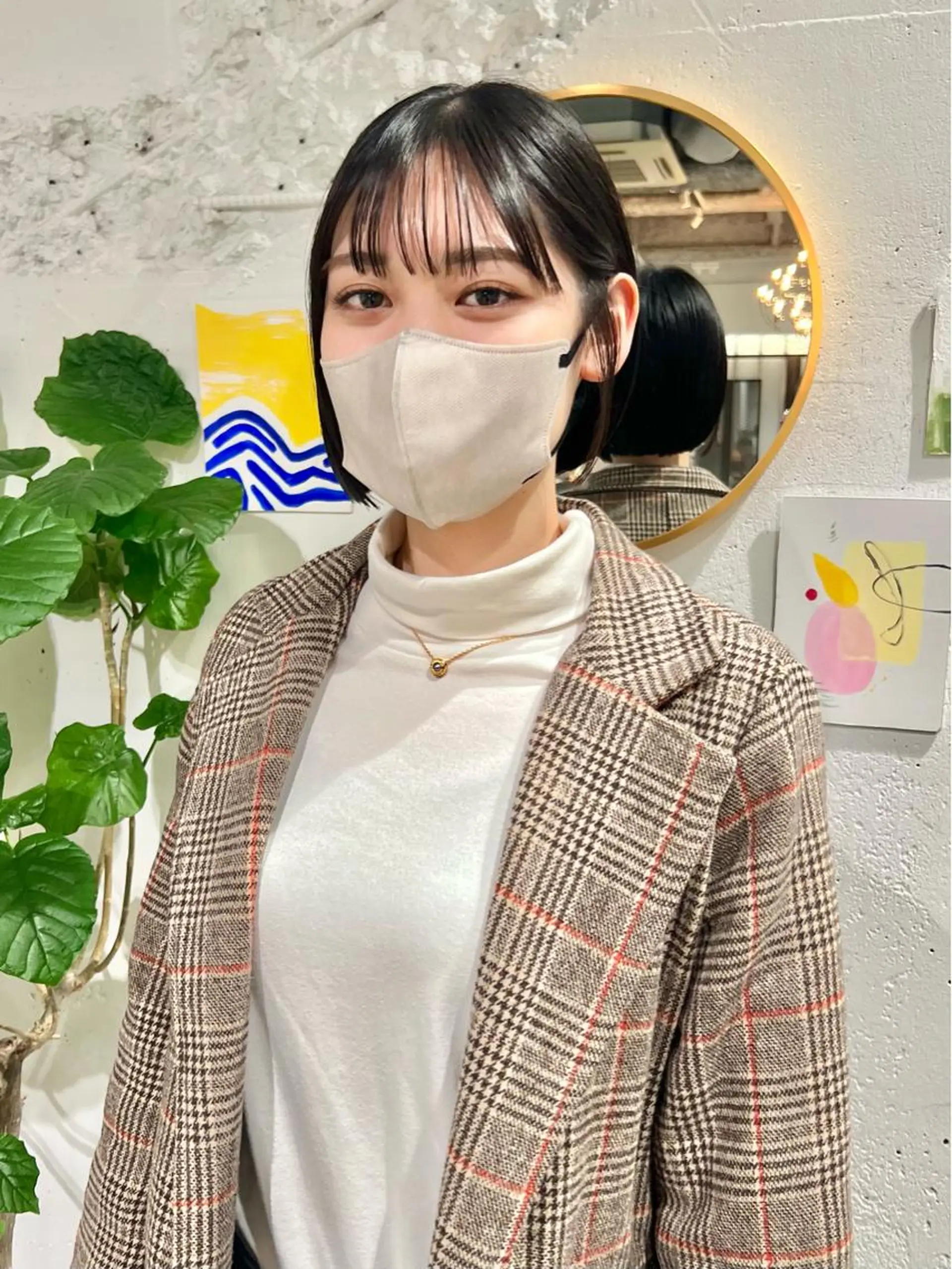 ショート カット 石井 菜々のヘアスタイル