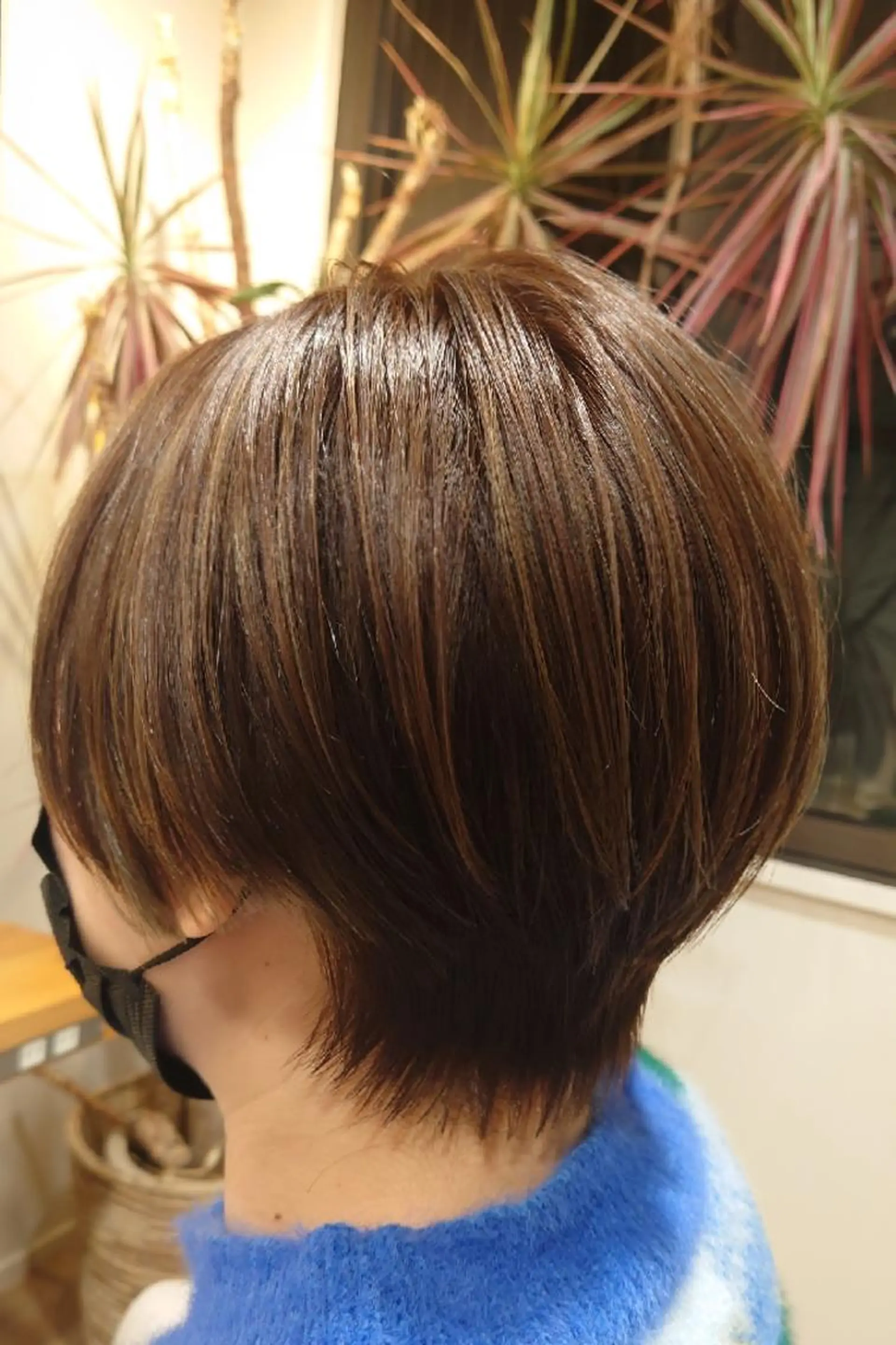 ショート カラー 丸みショート くびれヘア ショートヘア カット 田中将平【 サロンマネージャー】のヘアスタイル