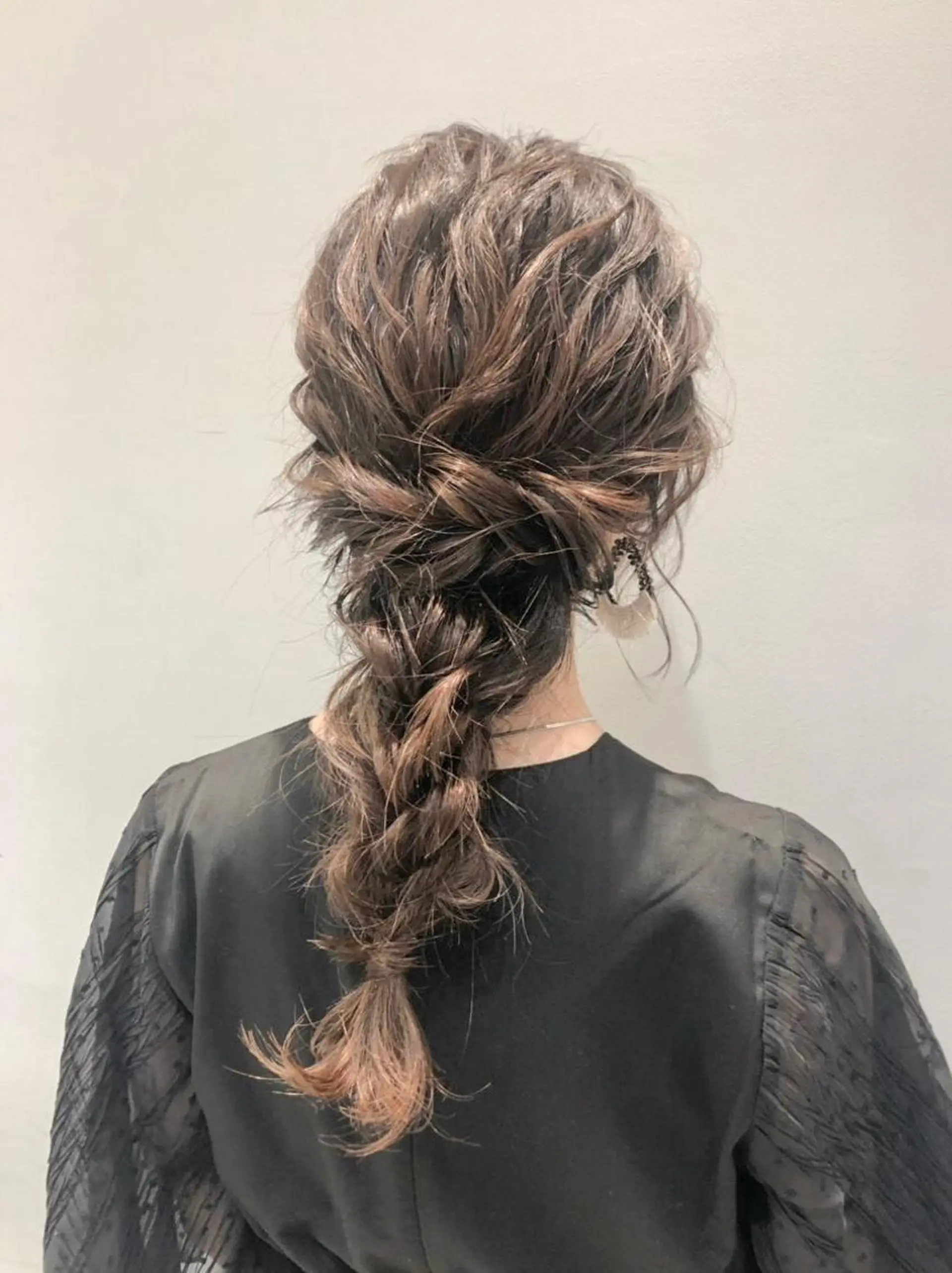 ヘアアレンジ 似合わせ艶髪カラー ❤️ハダユミのヘアスタイル