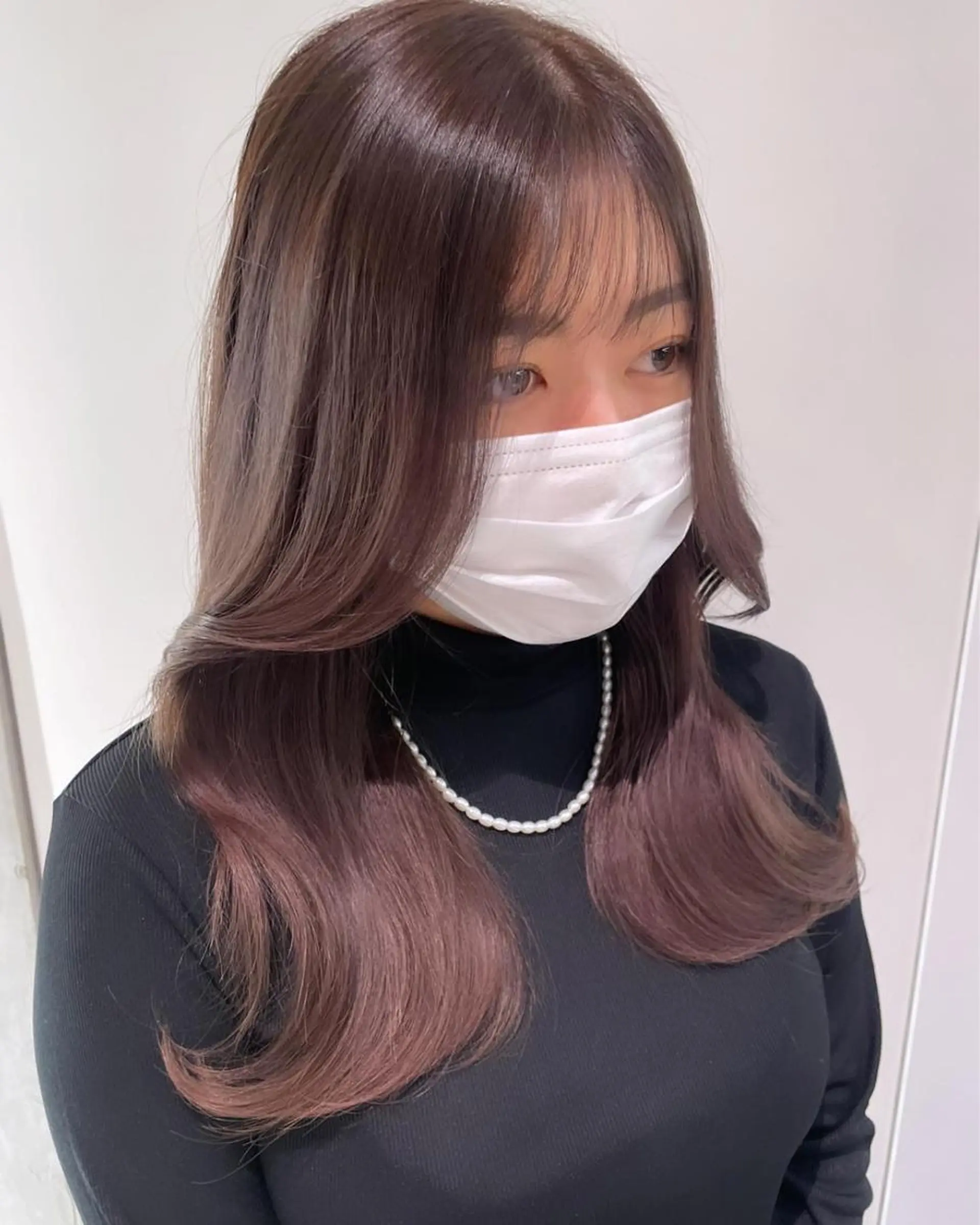 ロング 銀座／レイヤーカット 🤍内野すみれのヘアスタイル