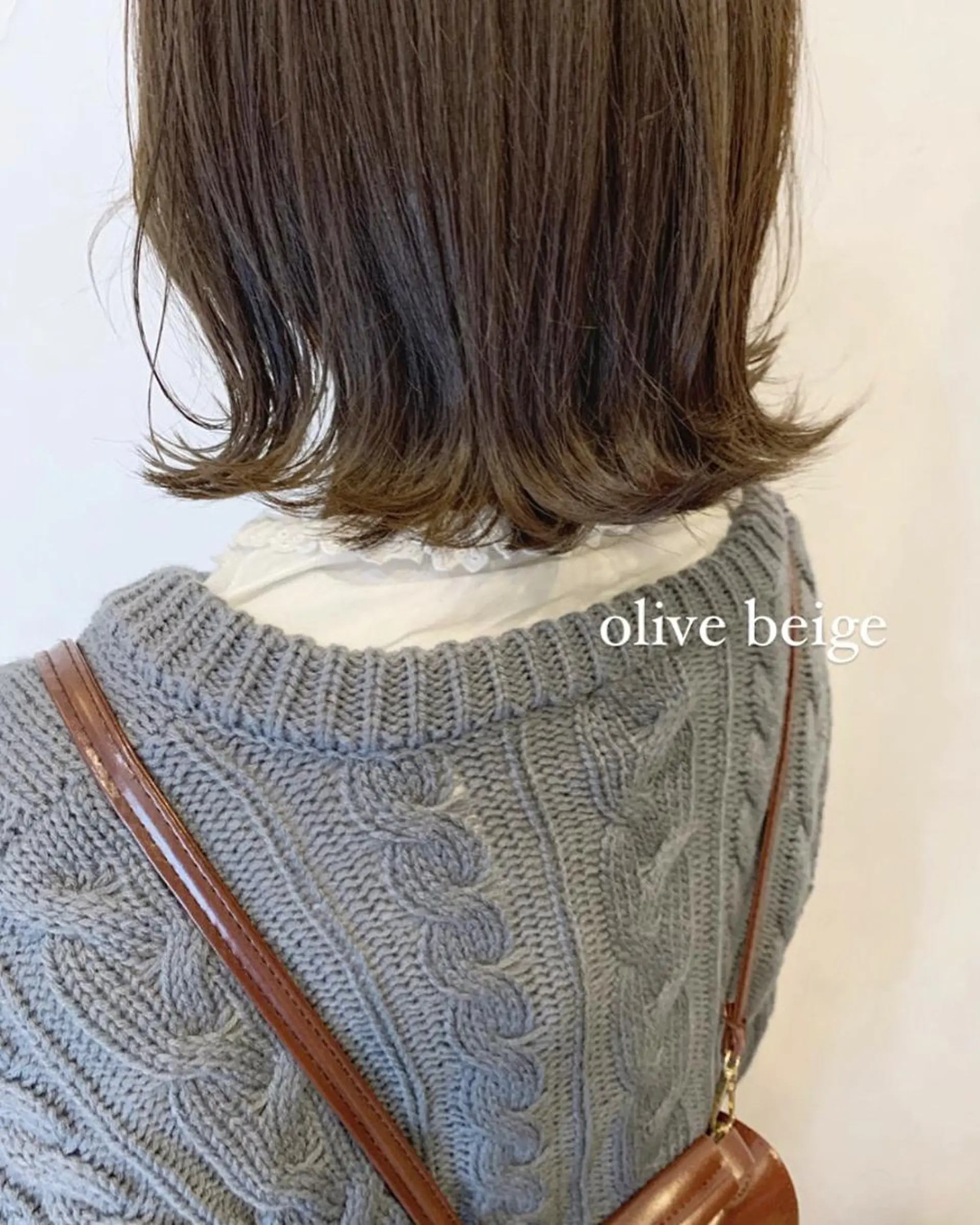 ミディアム カラー カット ヘアカラー トリートメント 似合わせカットカラー ♡佐藤捺美のヘアスタイル