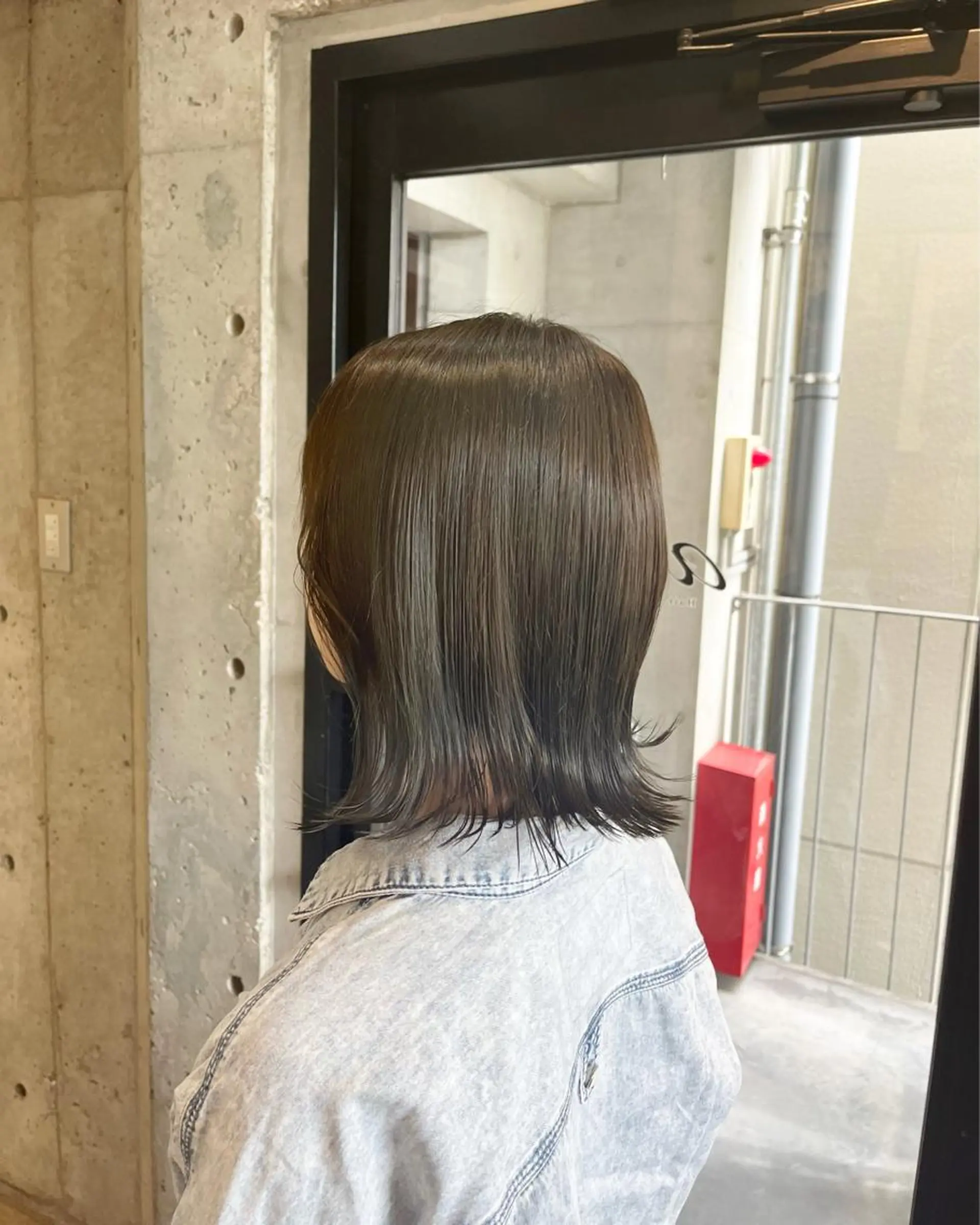 ショート カラー ベージュカラー オリーブベージュ メンズカット/ natsukiのヘアスタイル