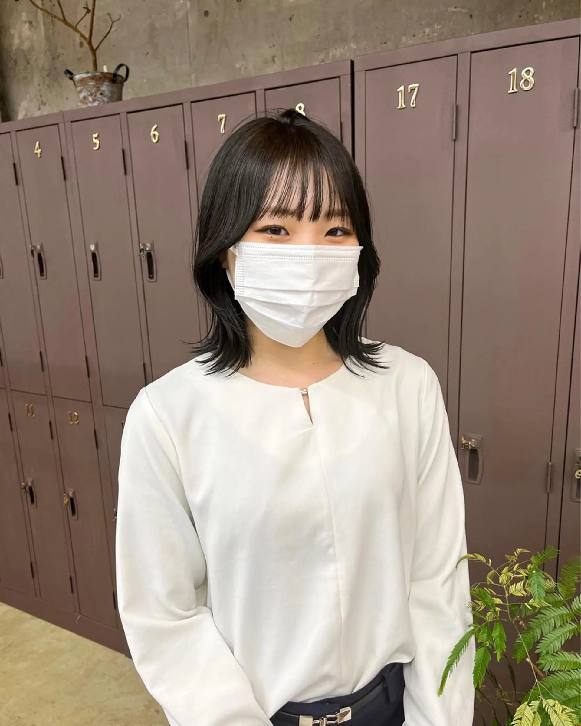 ミディアム 中江 友哉のヘアスタイル