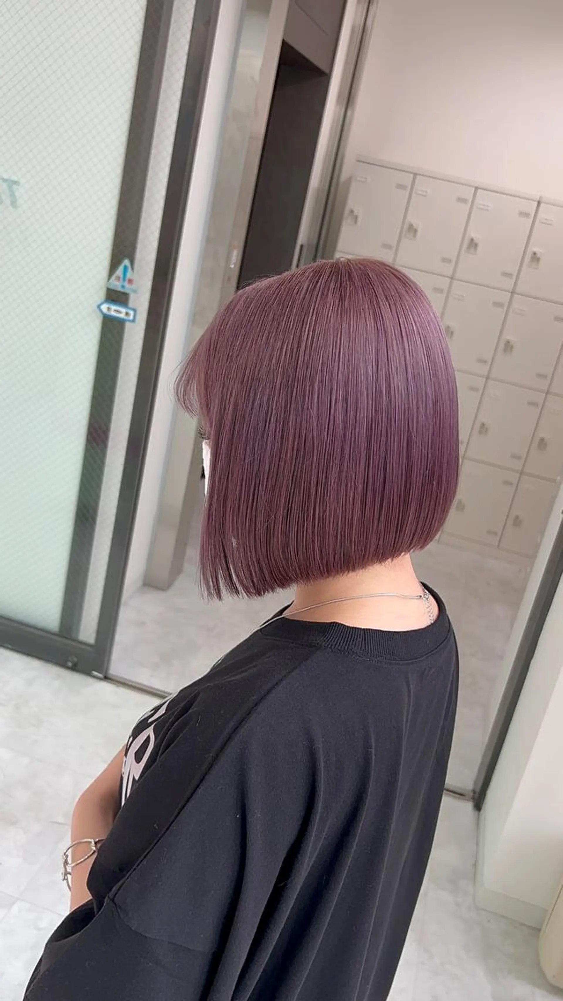ショート カラー ヘアアレンジ ラベンダーカラー ピンクカラー ピンクラベンダー シアーピンク ヘアカラー トリートメント ブリーチなしの達人 🌈KAITOのヘアスタイル