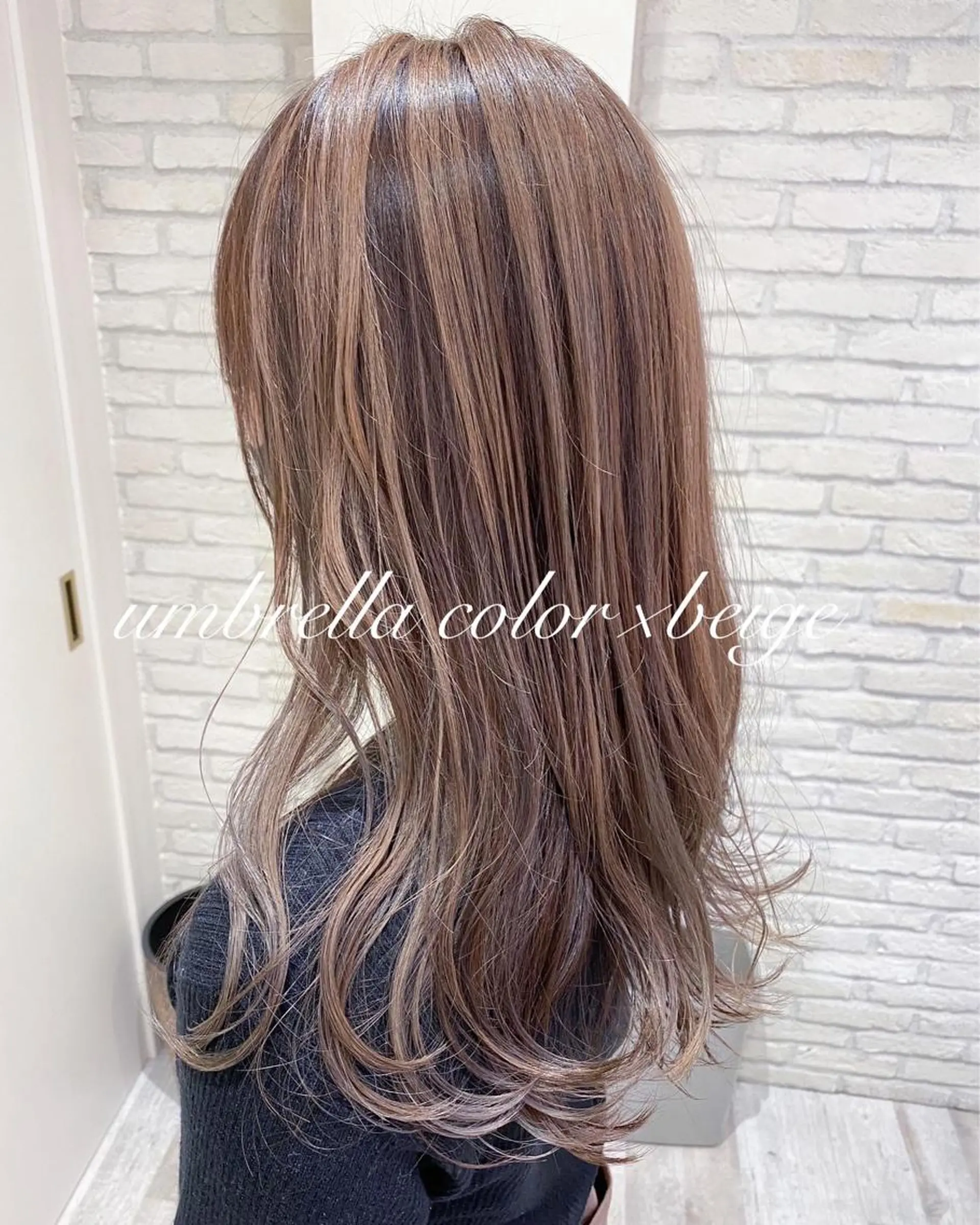 ロング カラー ハイライトカラー ハイライト 横浜🍒ルーツカラー エクステ／RIEのヘアスタイル