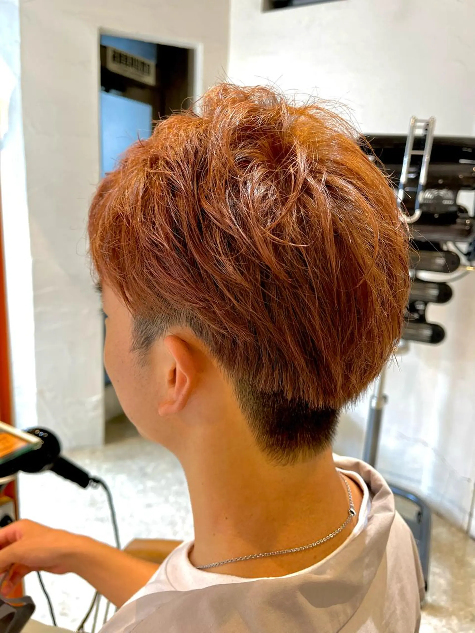 ショート カラー カット ヘアカラー トリートメント うしだ かおるのヘアスタイル