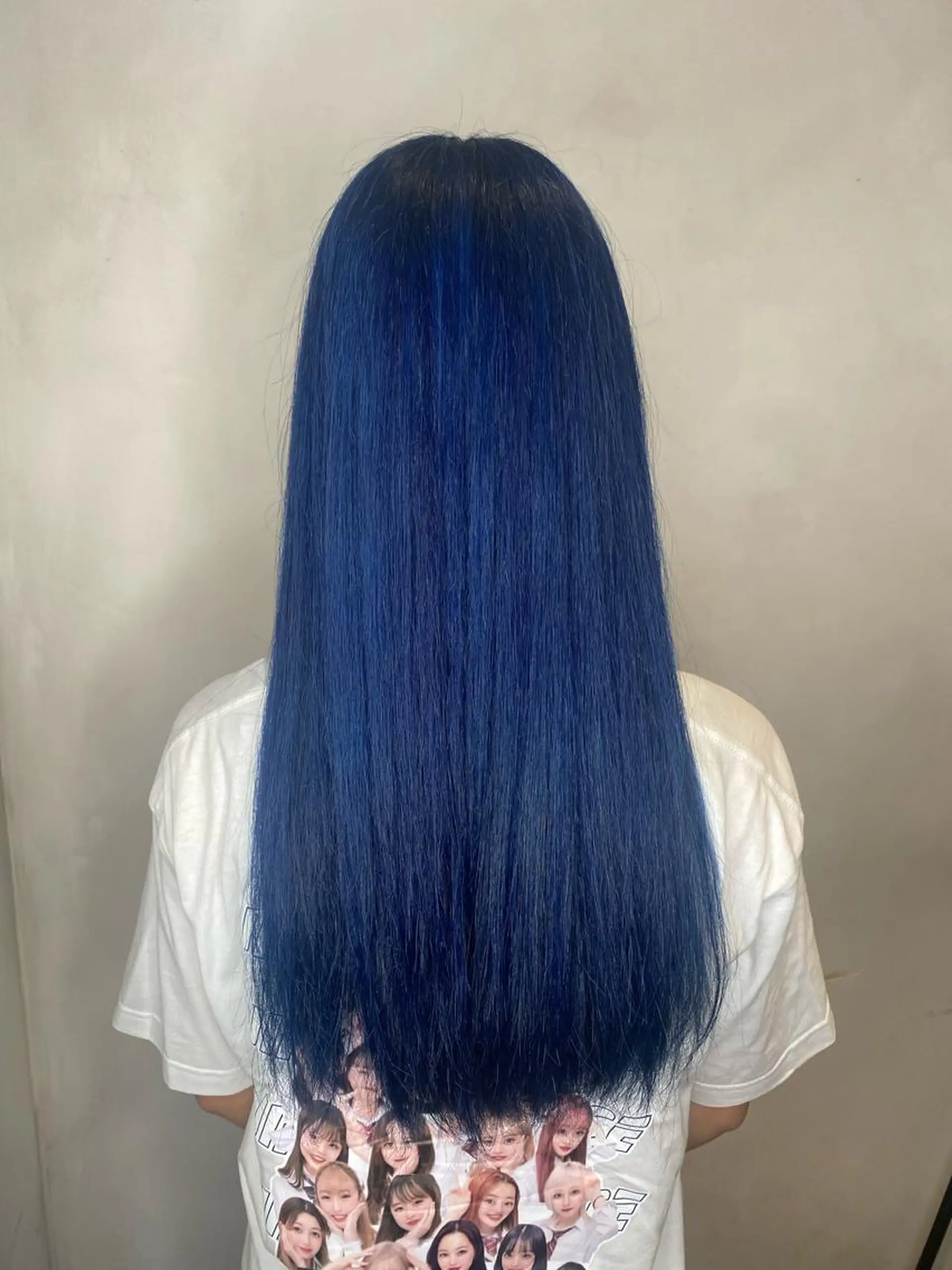 ロング カラー ブルーカラー ヘアカラー トリートメント 🦋店長🦋 ほんさわ みずきのヘアスタイル