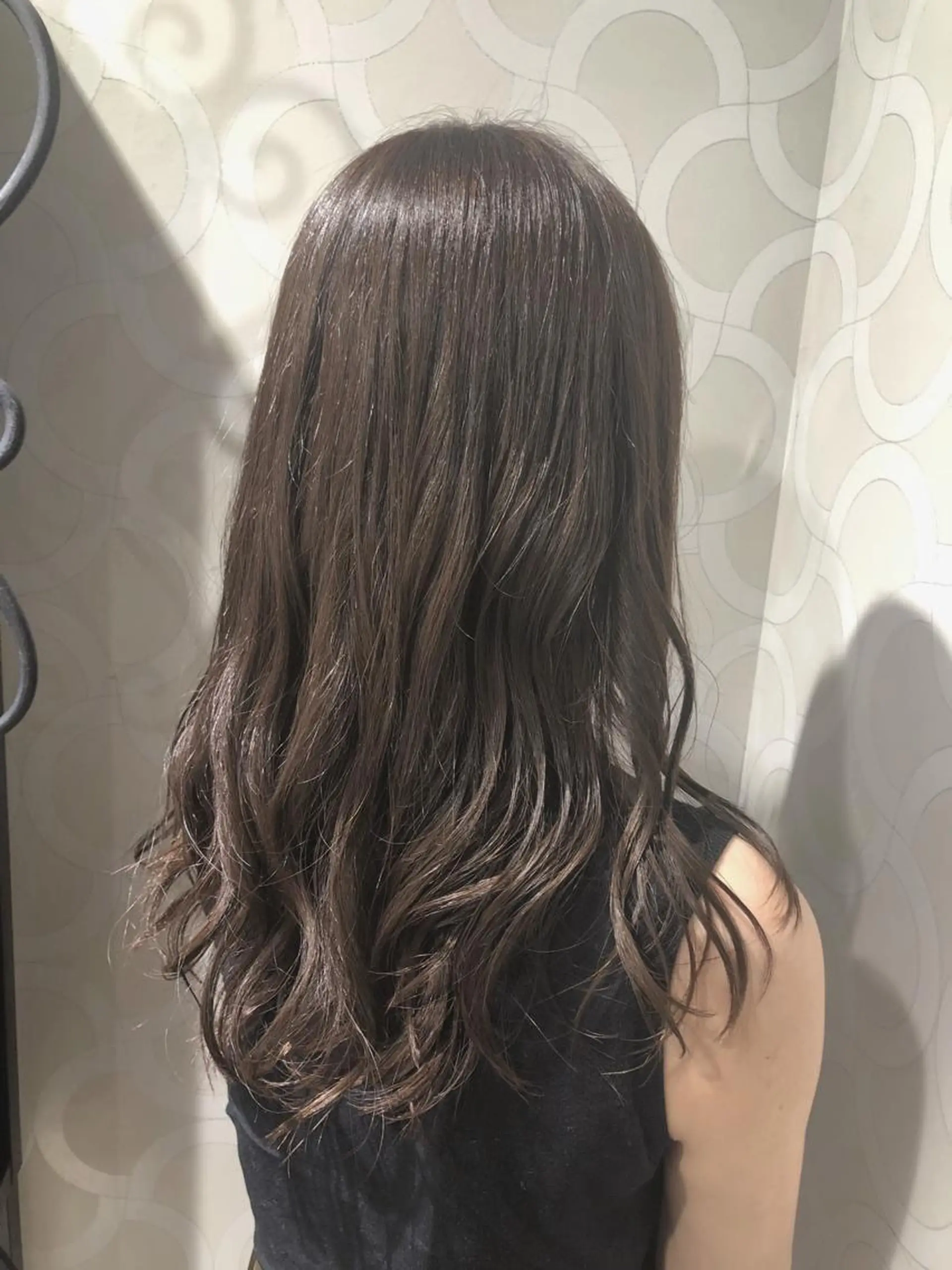 ロング カラー ベージュカラー ケアカラー 透明感カラー フォギーベージュ 韓国ヘア ♡tomimaのヘアスタイル