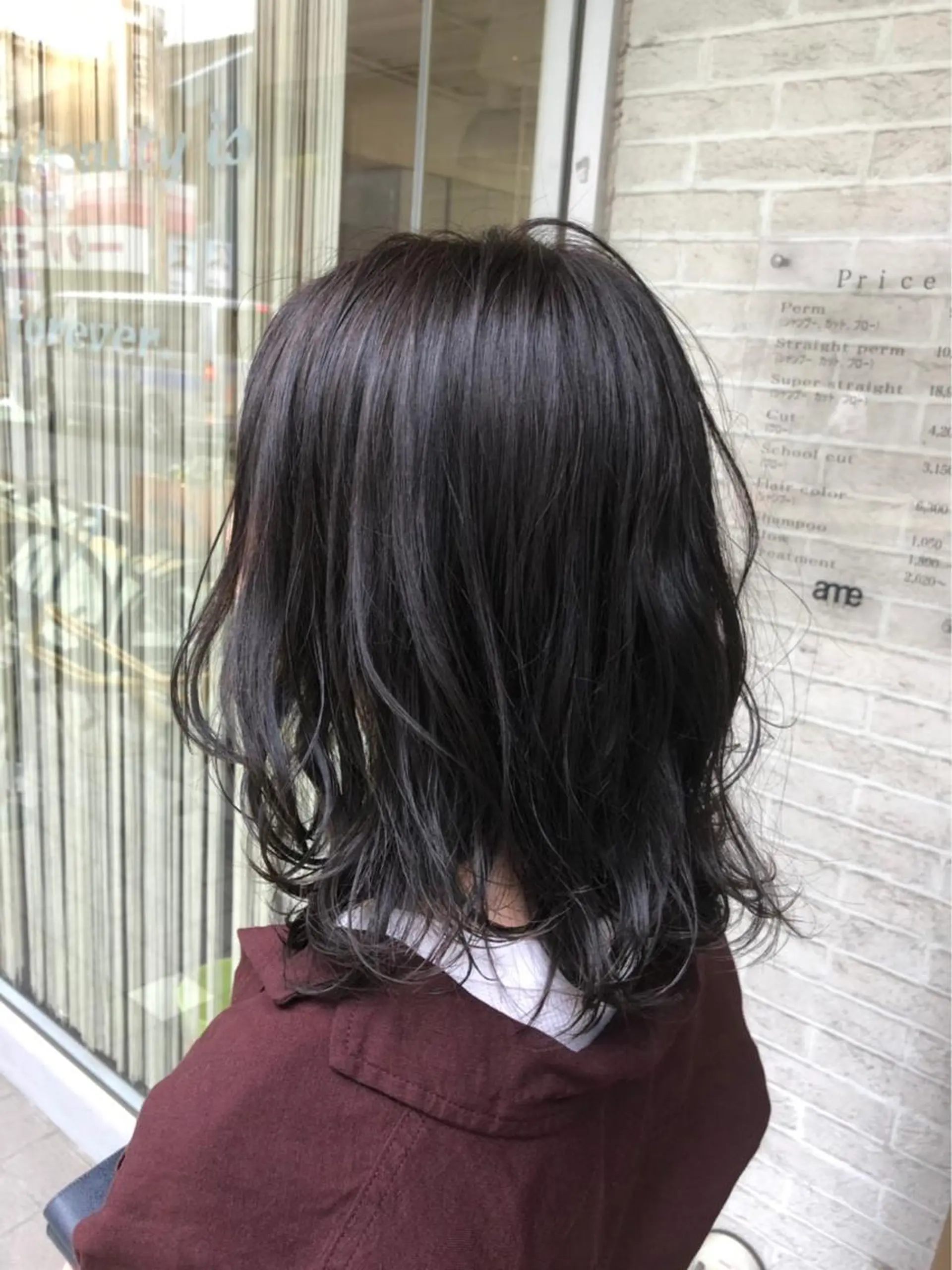 セミロング 西山 恵太郎のヘアスタイル