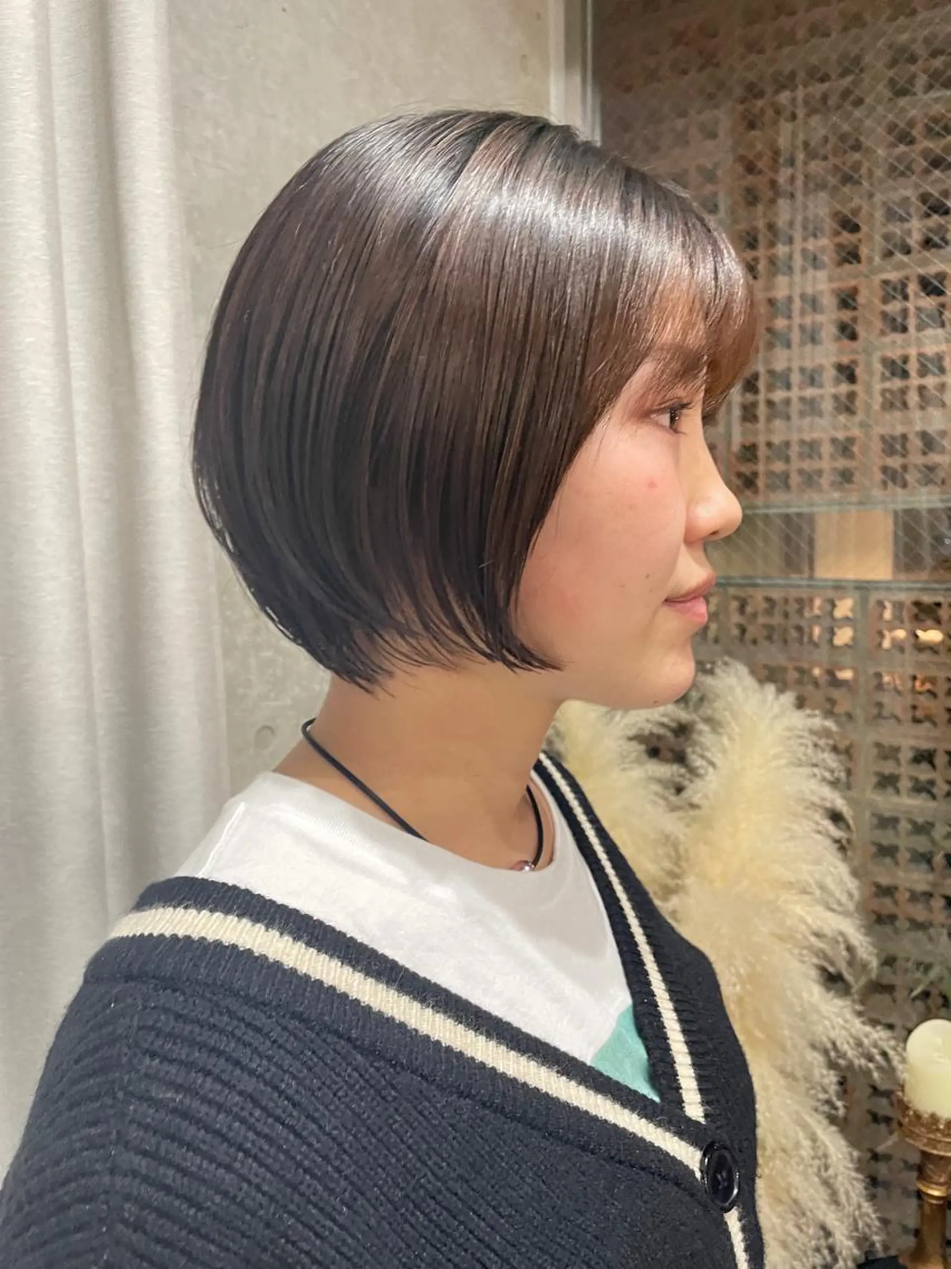 ショート カラー 吉田一輝 外国人パーマのヘアスタイル