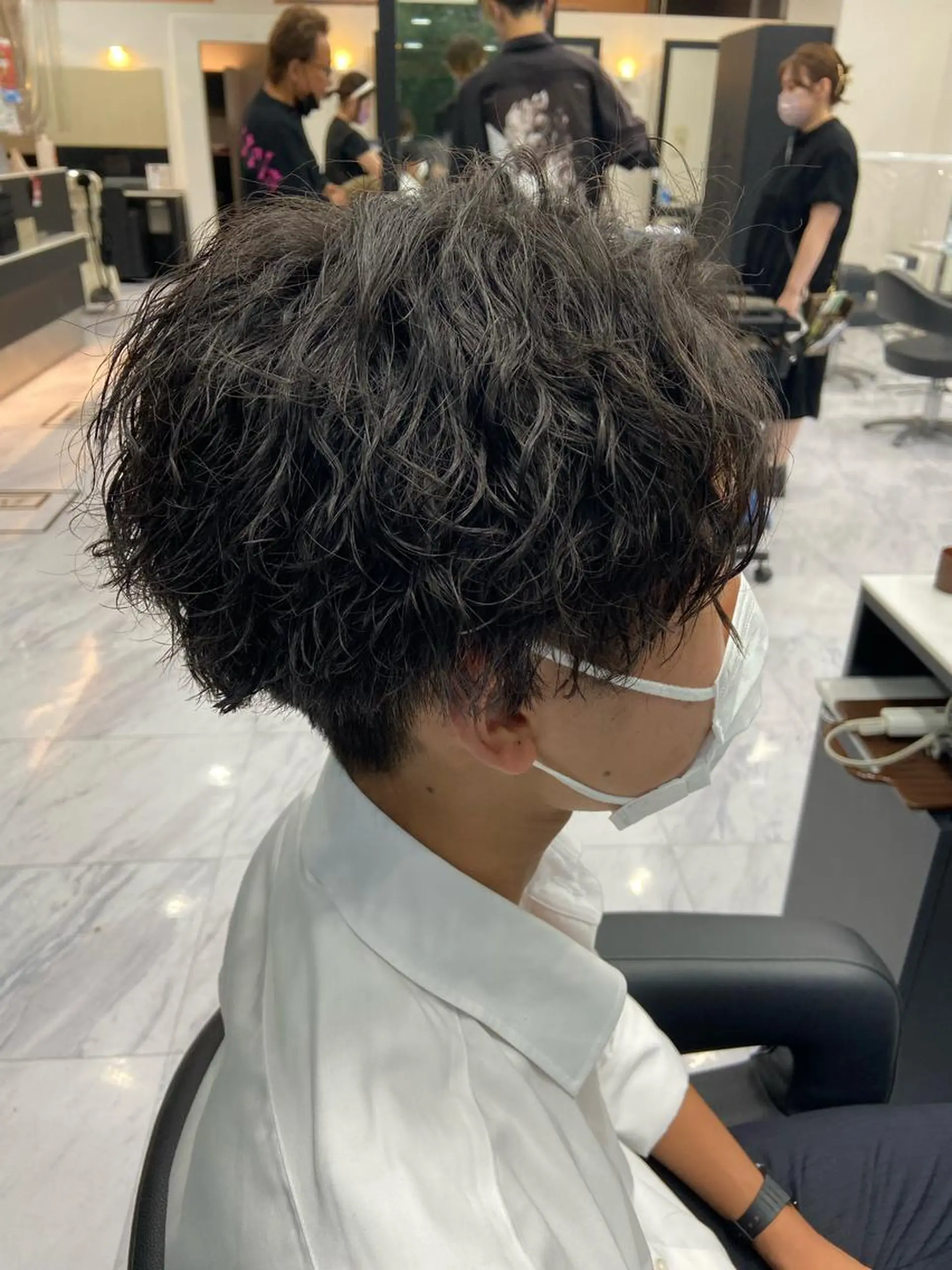 パーマ メンズ Luce 杉本のヘアスタイル