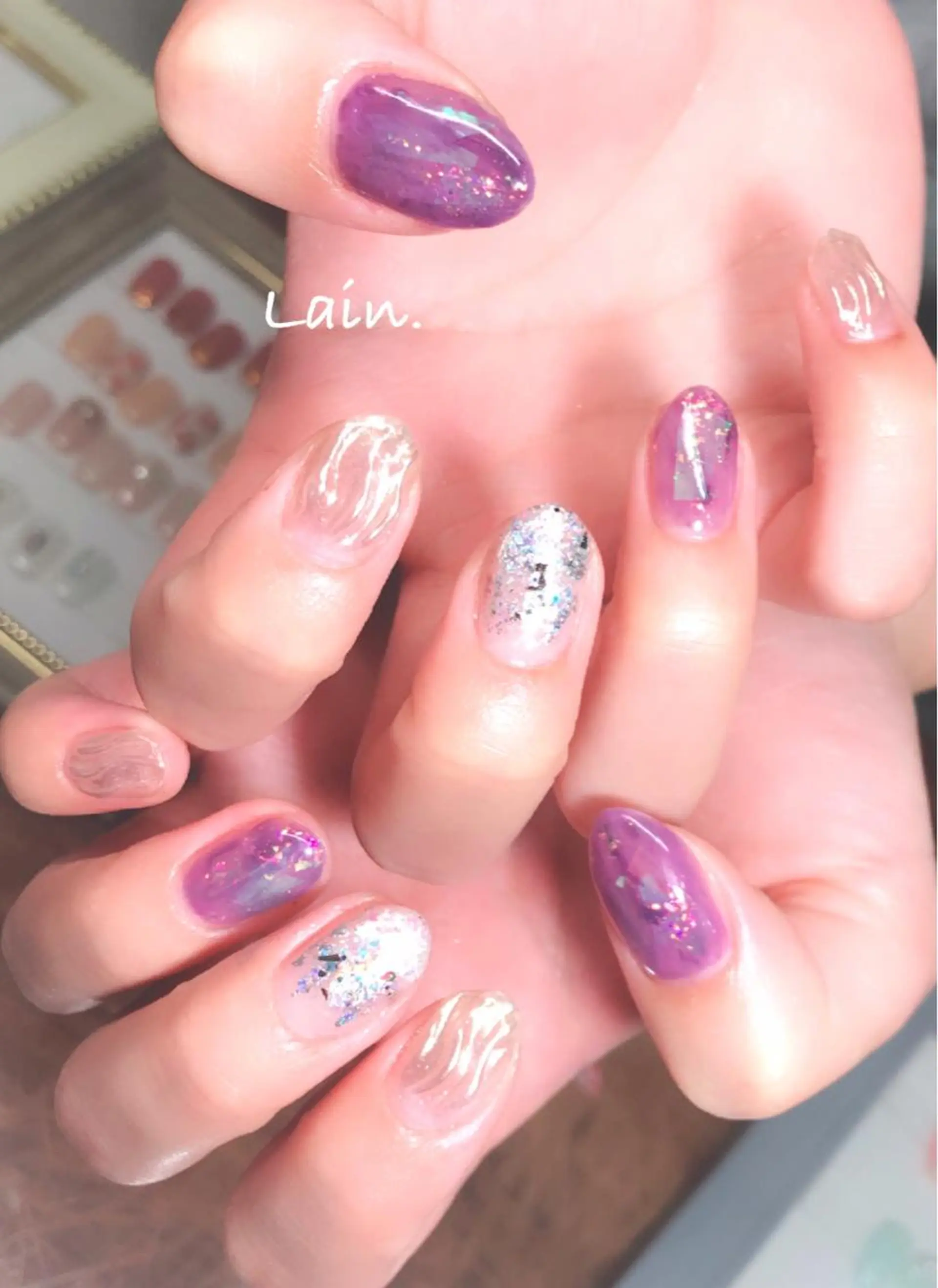 ネイル Liennail 持込デザインやり放題のネイルデザイン