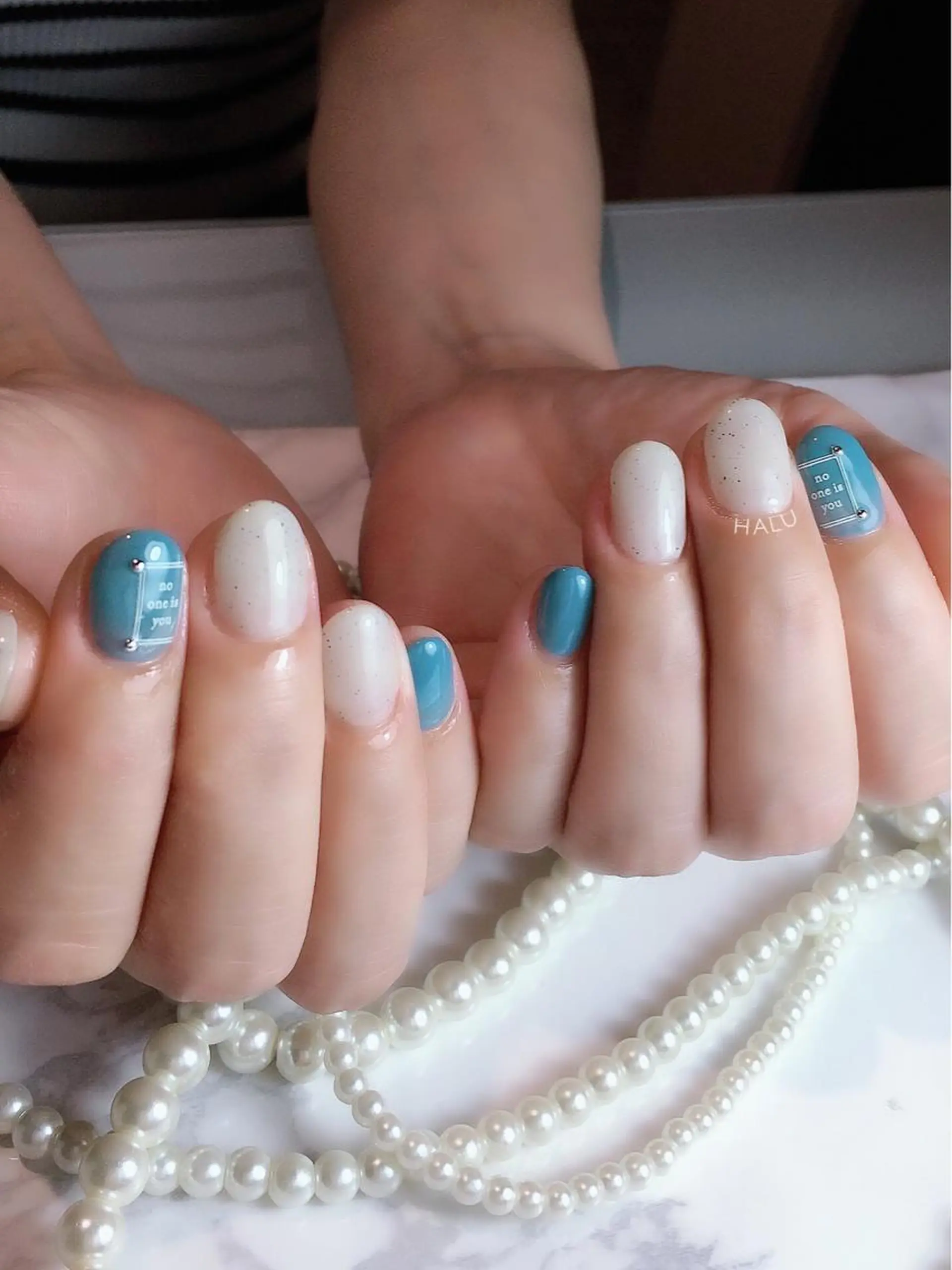 ネイル シンプルネイル HALU ハルのネイルデザイン