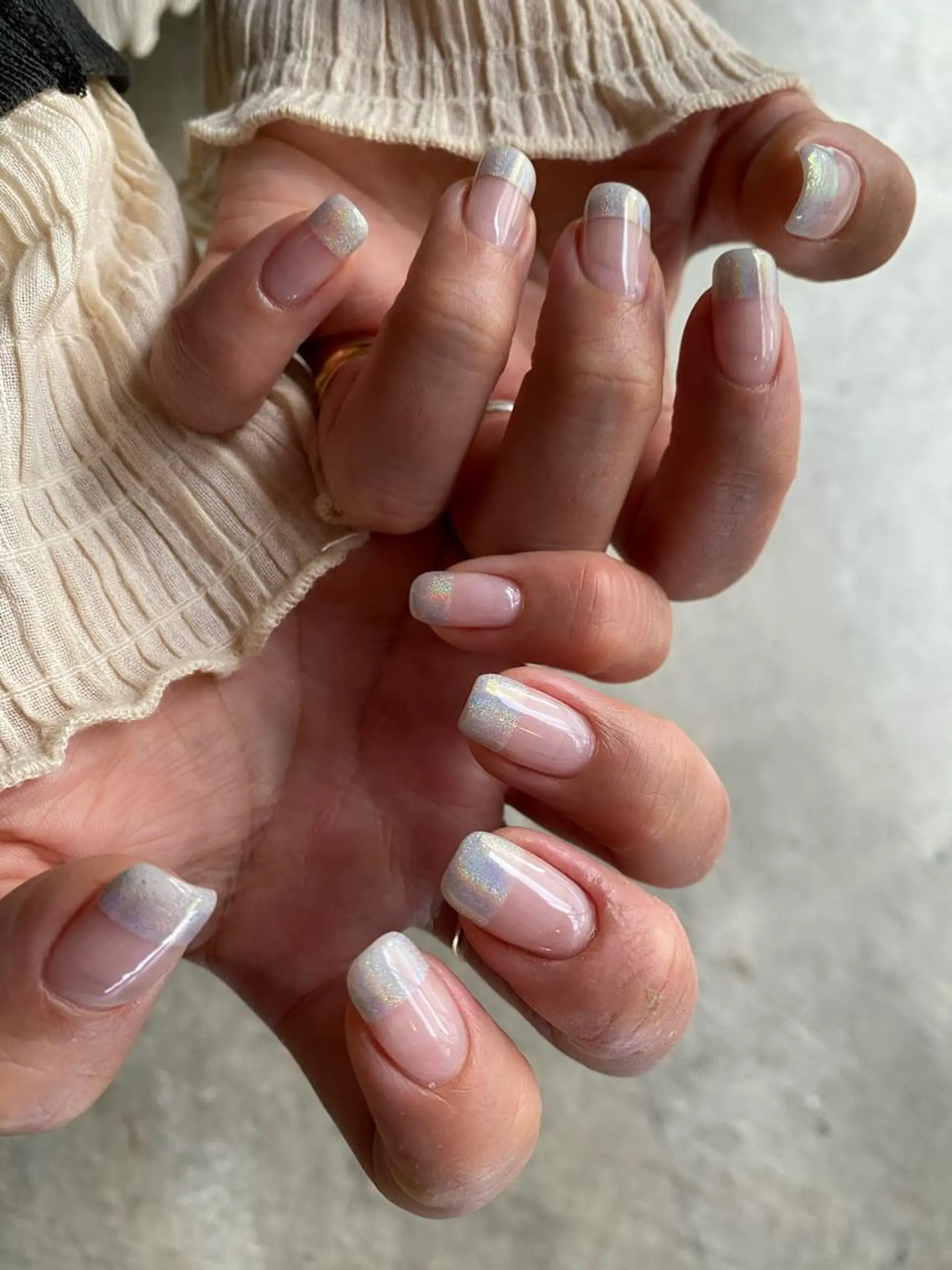 ネイル フレンチネイル 🌼大西洋子 laughl🌼のネイルデザイン