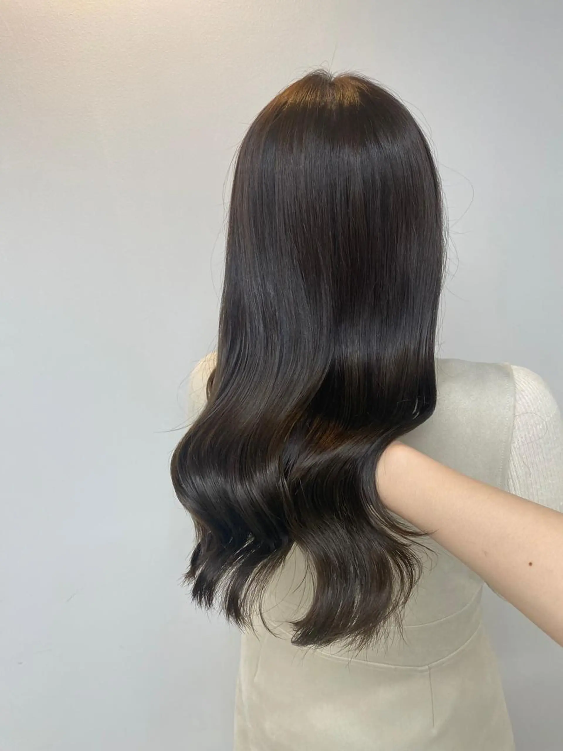 ロング カラー ブラウンカラー マロンブラウン HARUKA🍒 toccaのヘアスタイル