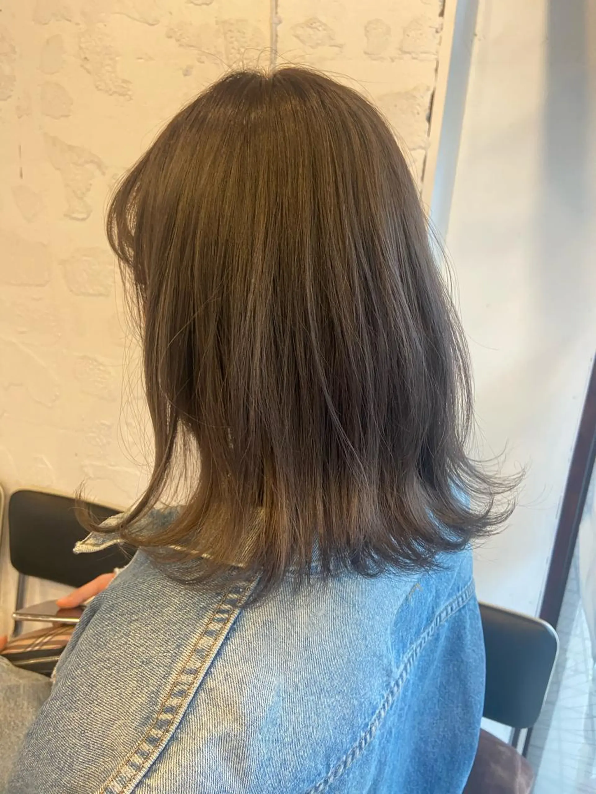 ミディアム カラー ヘアアレンジ satsuki 暖色・ブラウンカラーのヘアスタイル