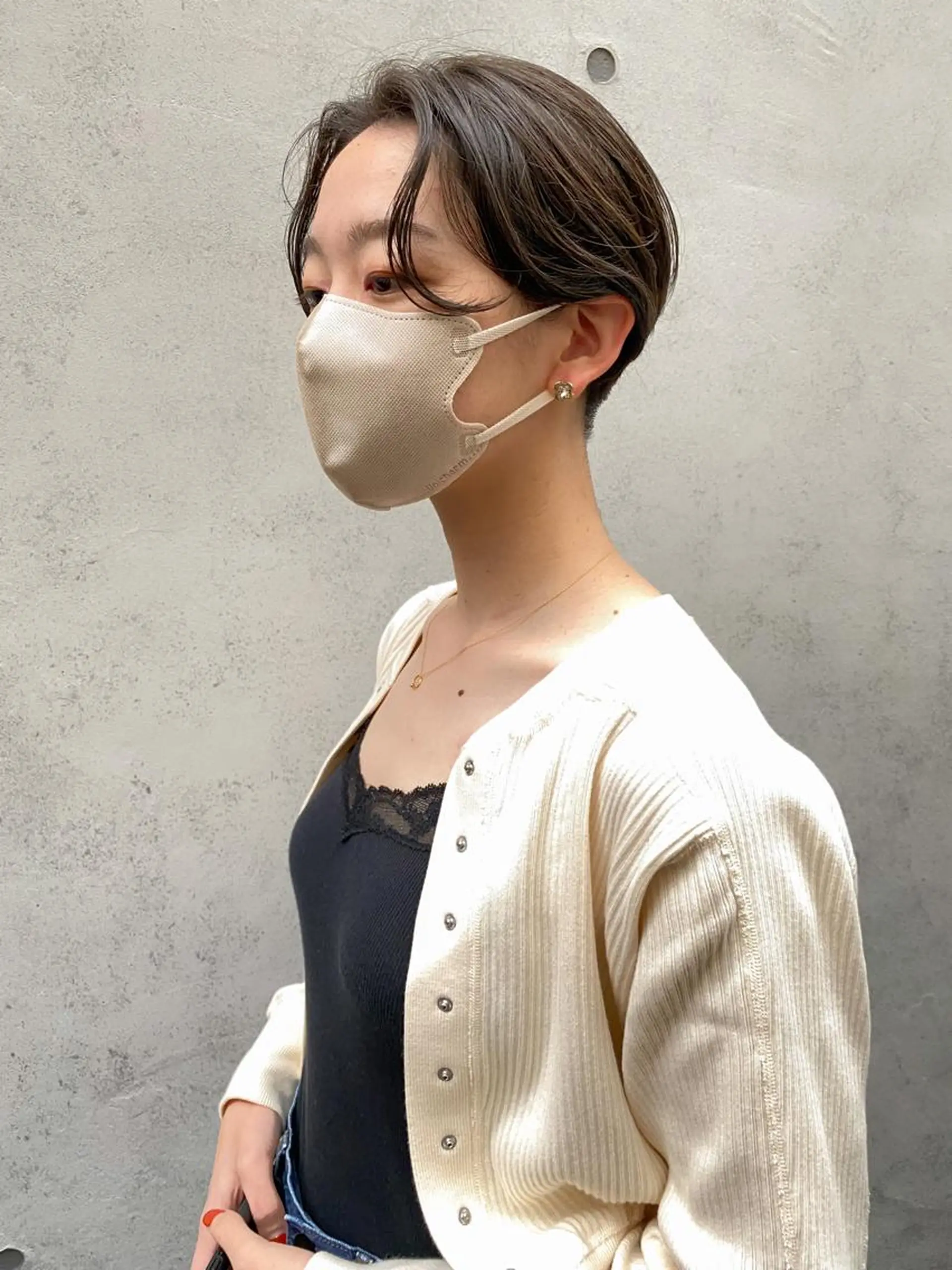 ショート カラー ハンサムショート ベージュカラー 透明感カラー ボブ レイヤーカット 蔵前 デザインカット KOBAYASHIのその他イメージ