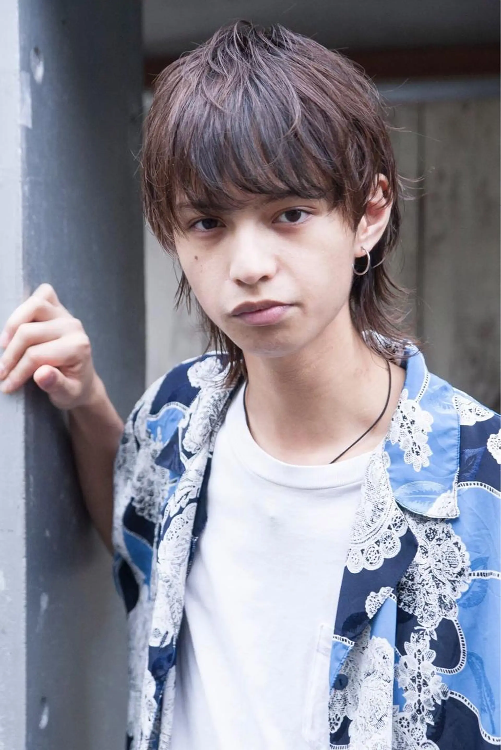 ショート カラー メンズ メンズウルフカット ウルフカット lana hair 新宿/髪質改善のヘアスタイル