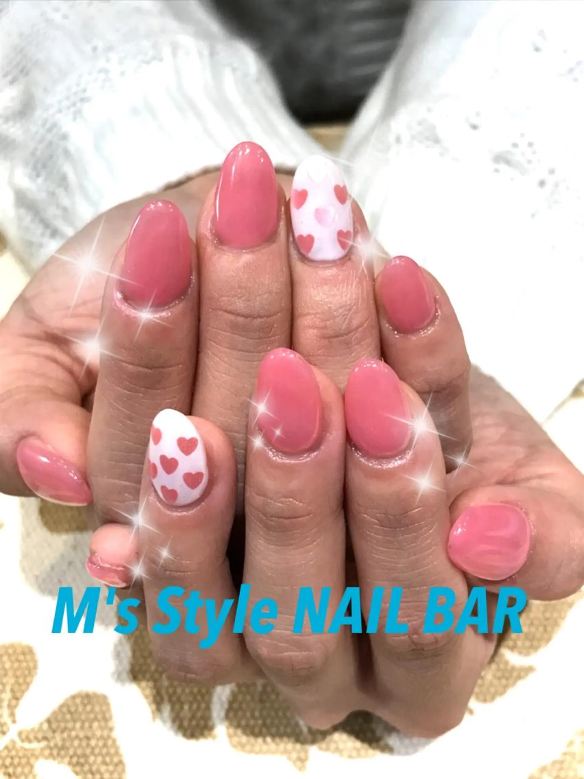ネイル 春ネイル ハンドネイル M's Style NAIL BARのネイルデザイン