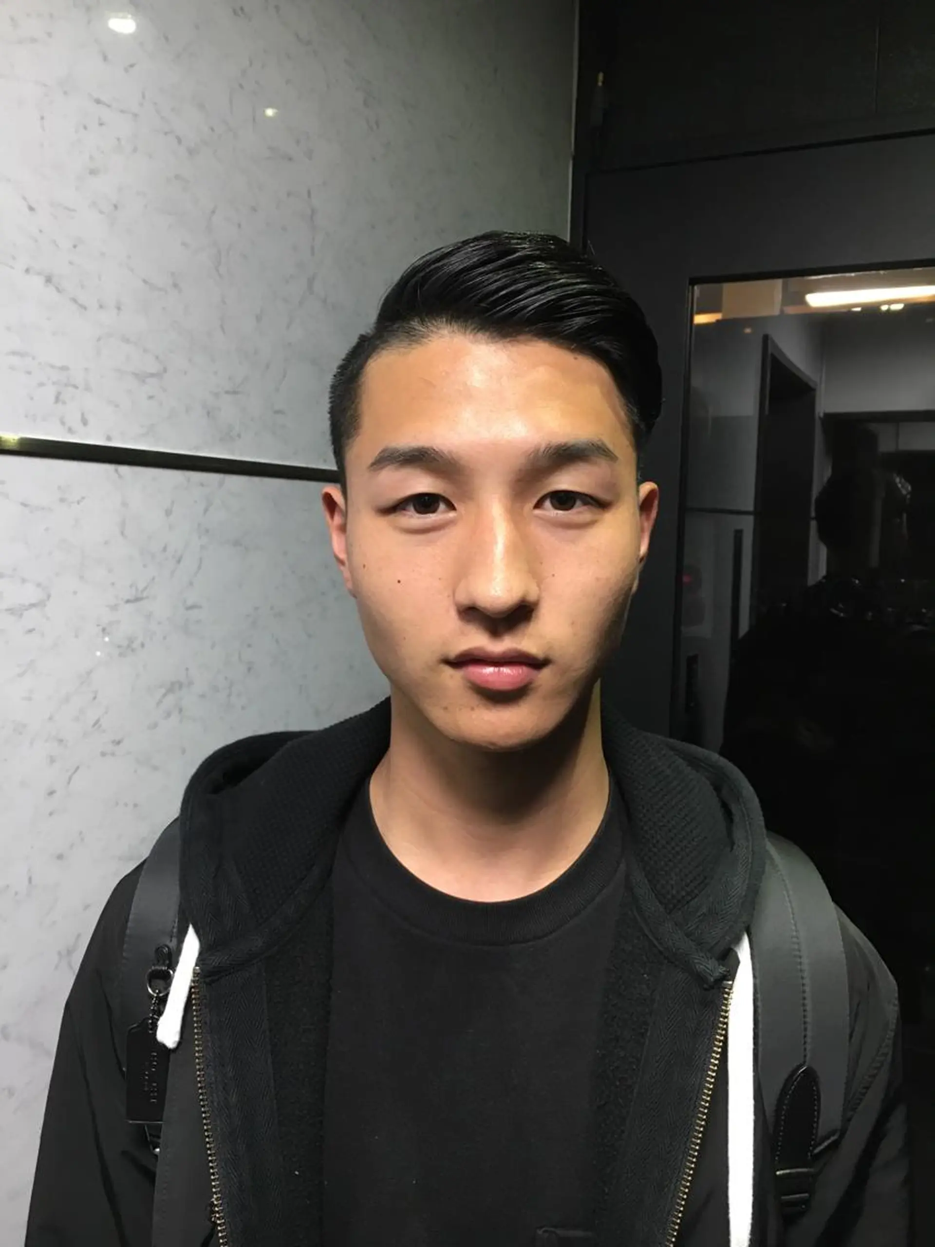 ショート メンズ 牧 颯斗のヘアスタイル