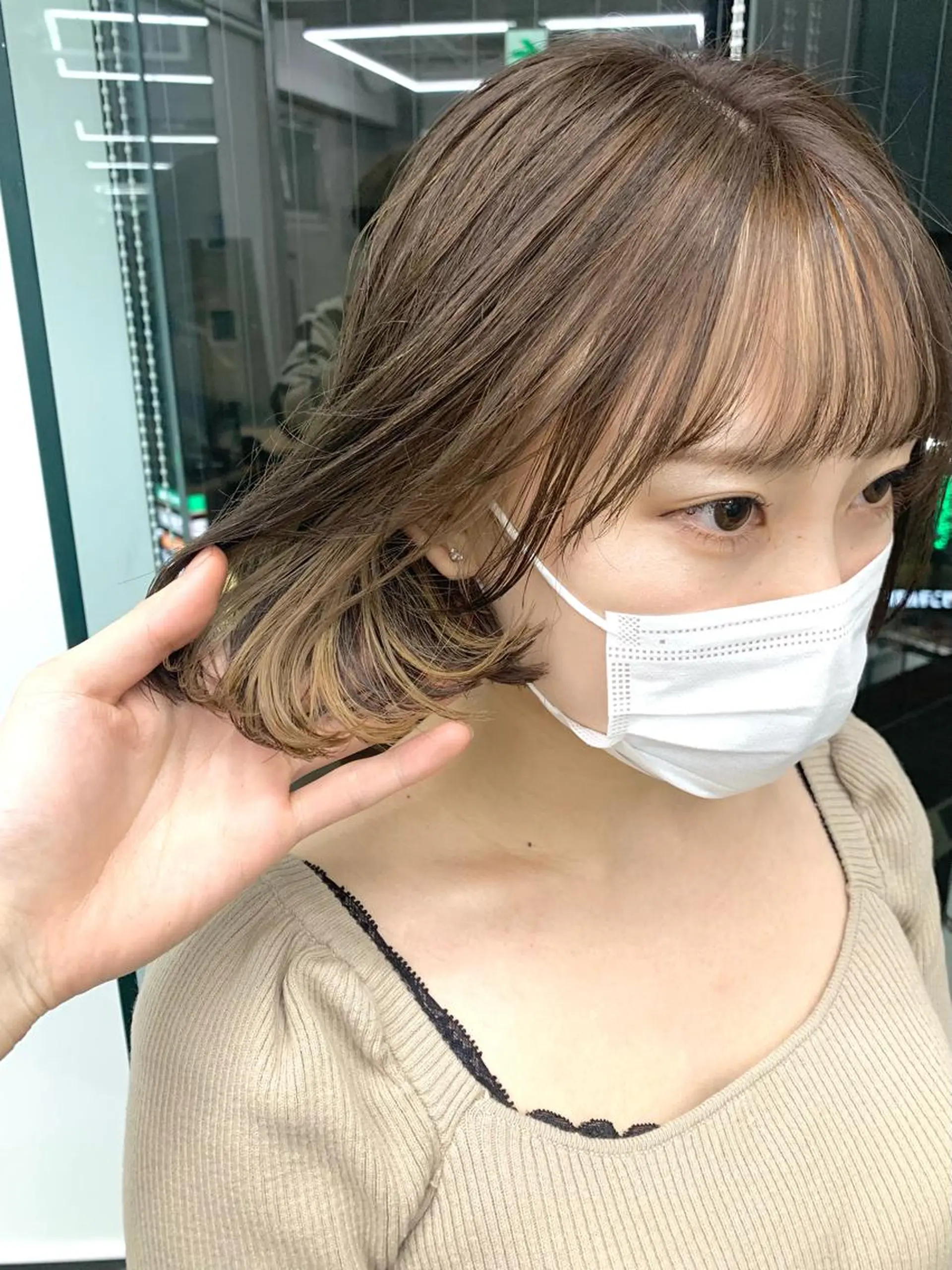 カラー 🌿似合わせ透明感 カラー松本朋幸🌿のヘアスタイル