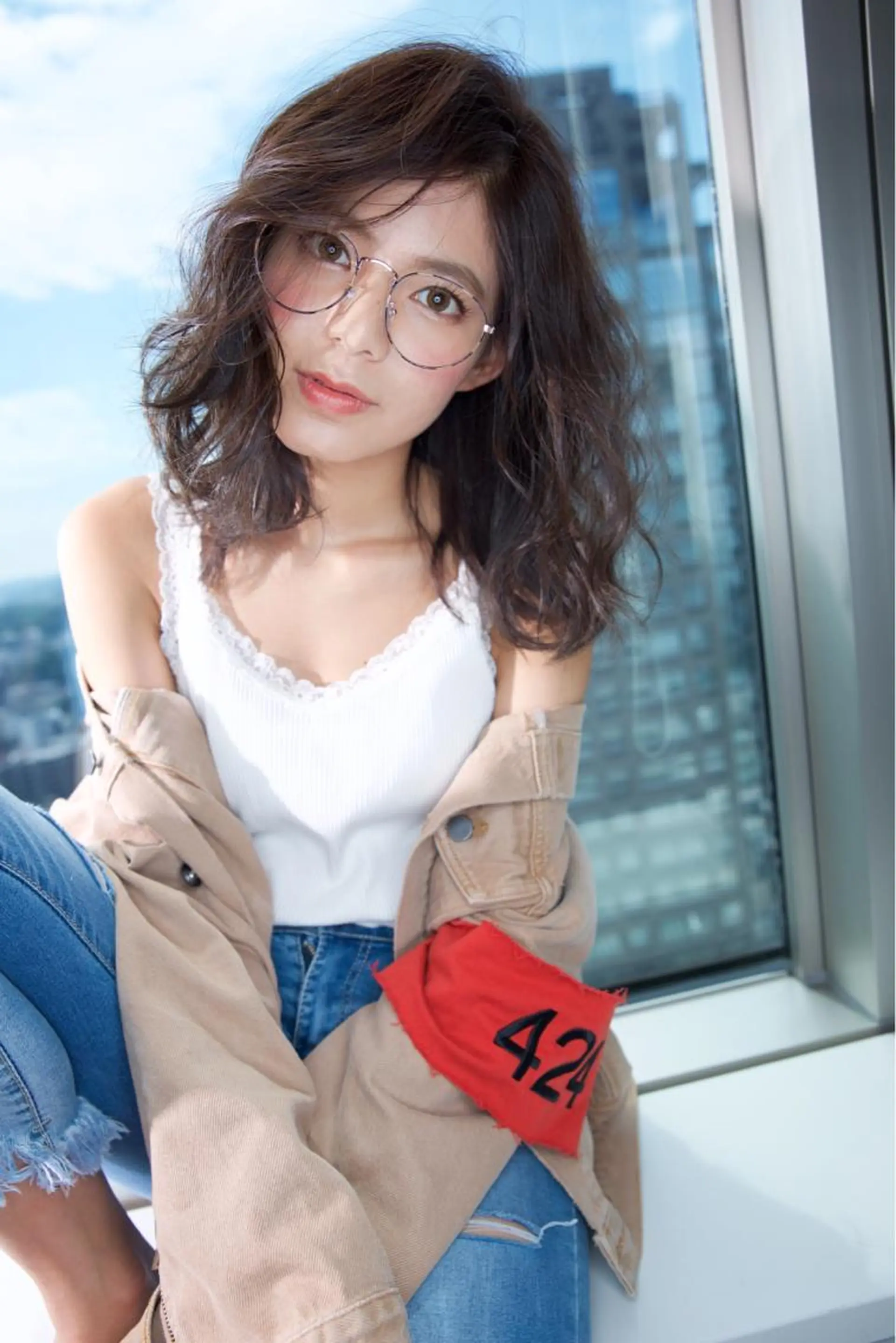 セミロング 高瀬 信幸のヘアスタイル