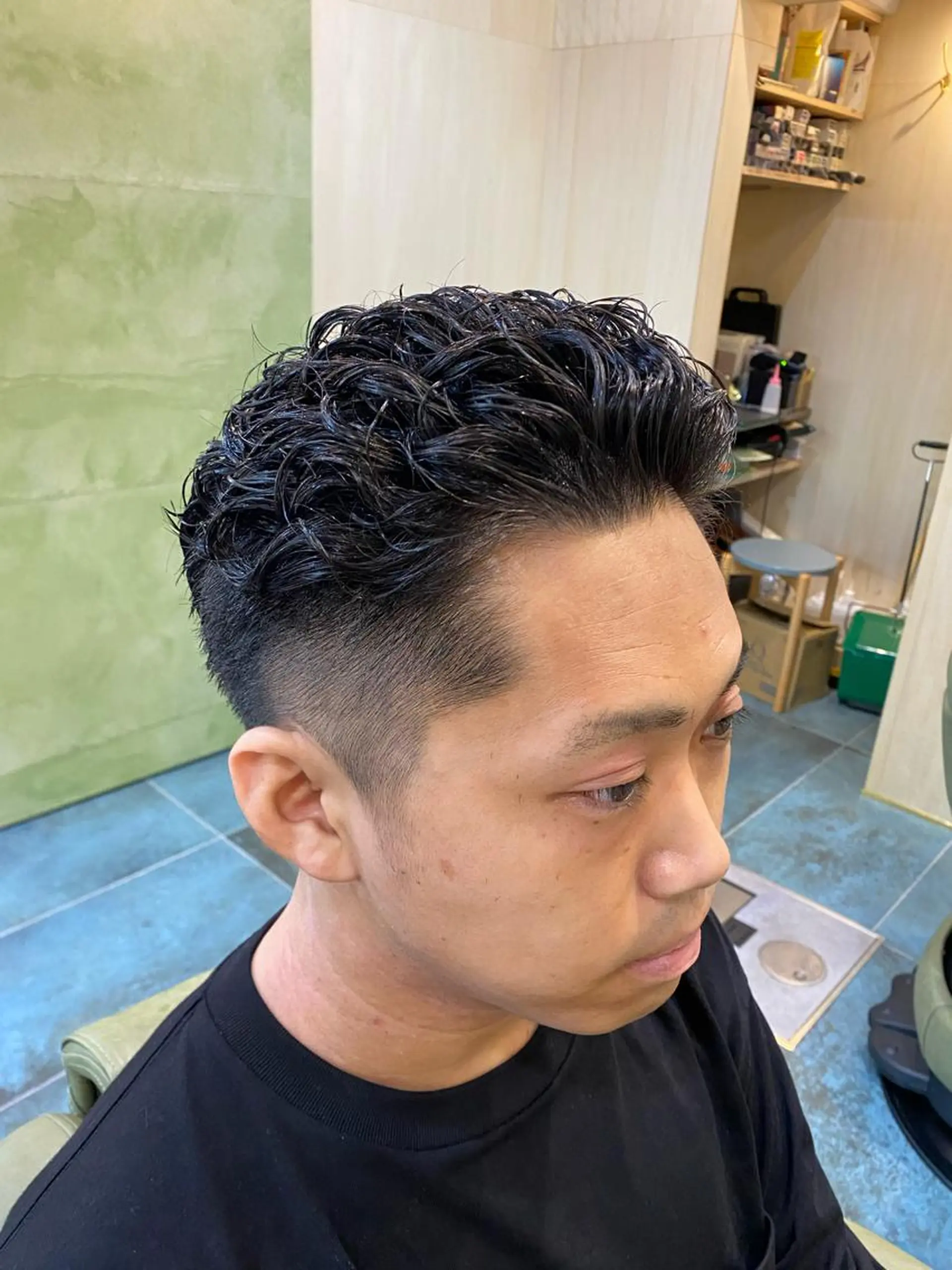 ショート メンズカット/パーマ 福島区SOSOのヘアスタイル